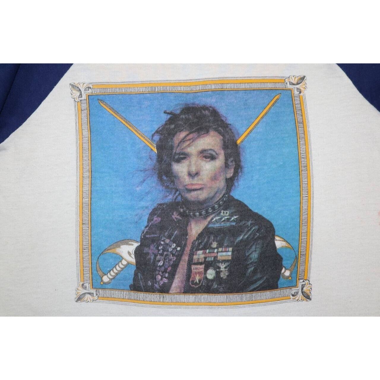 Vintage Vintage 80s Alice Cooper Special Forces Tour Concert Raglan Size US M / EU 48-50 / 2 - 5 Thumbnail