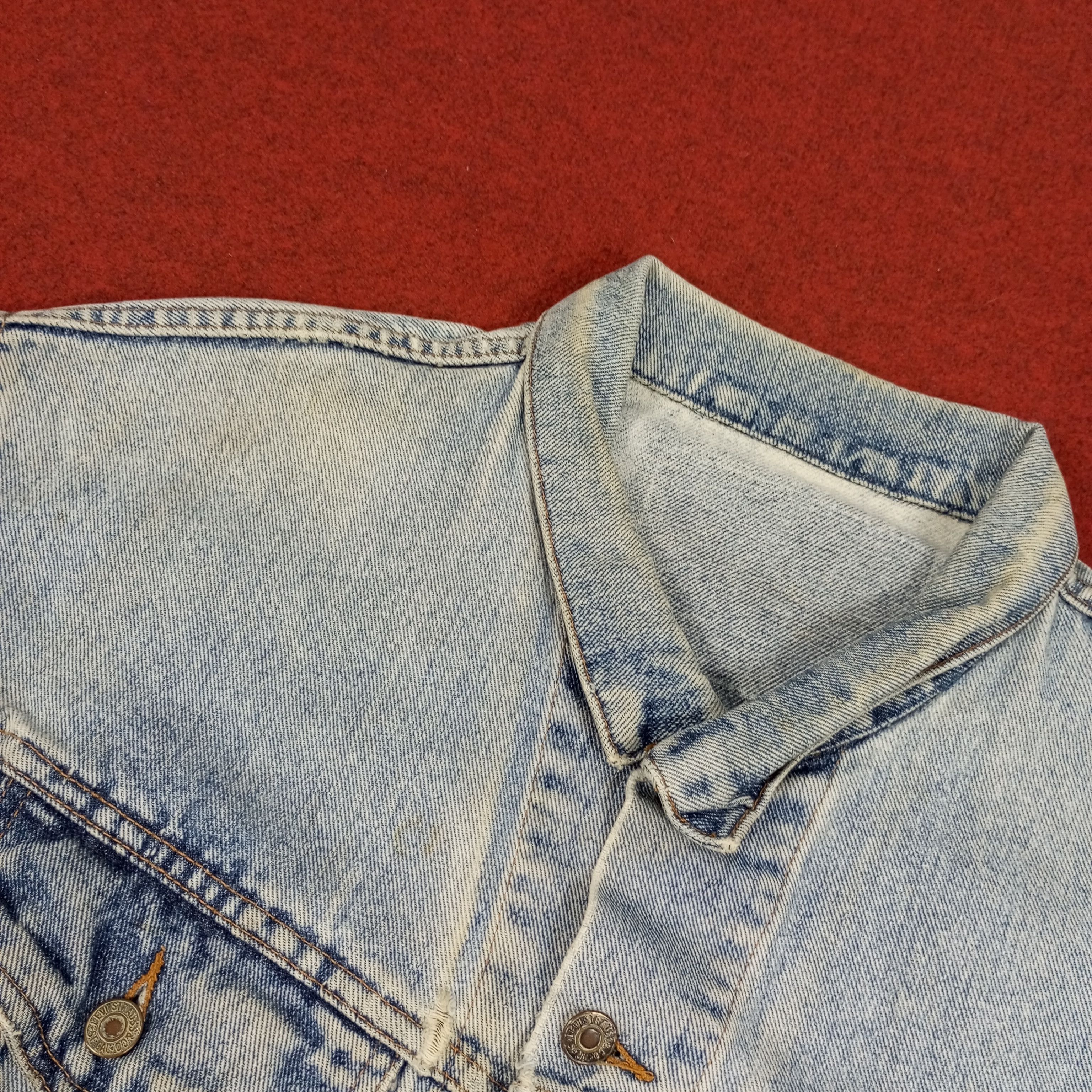 Levi's × Vintage Levis X Custom Nine Number Art Style Streetwear Jacket Size US L / EU 52-54 / 3 - 6 Thumbnail