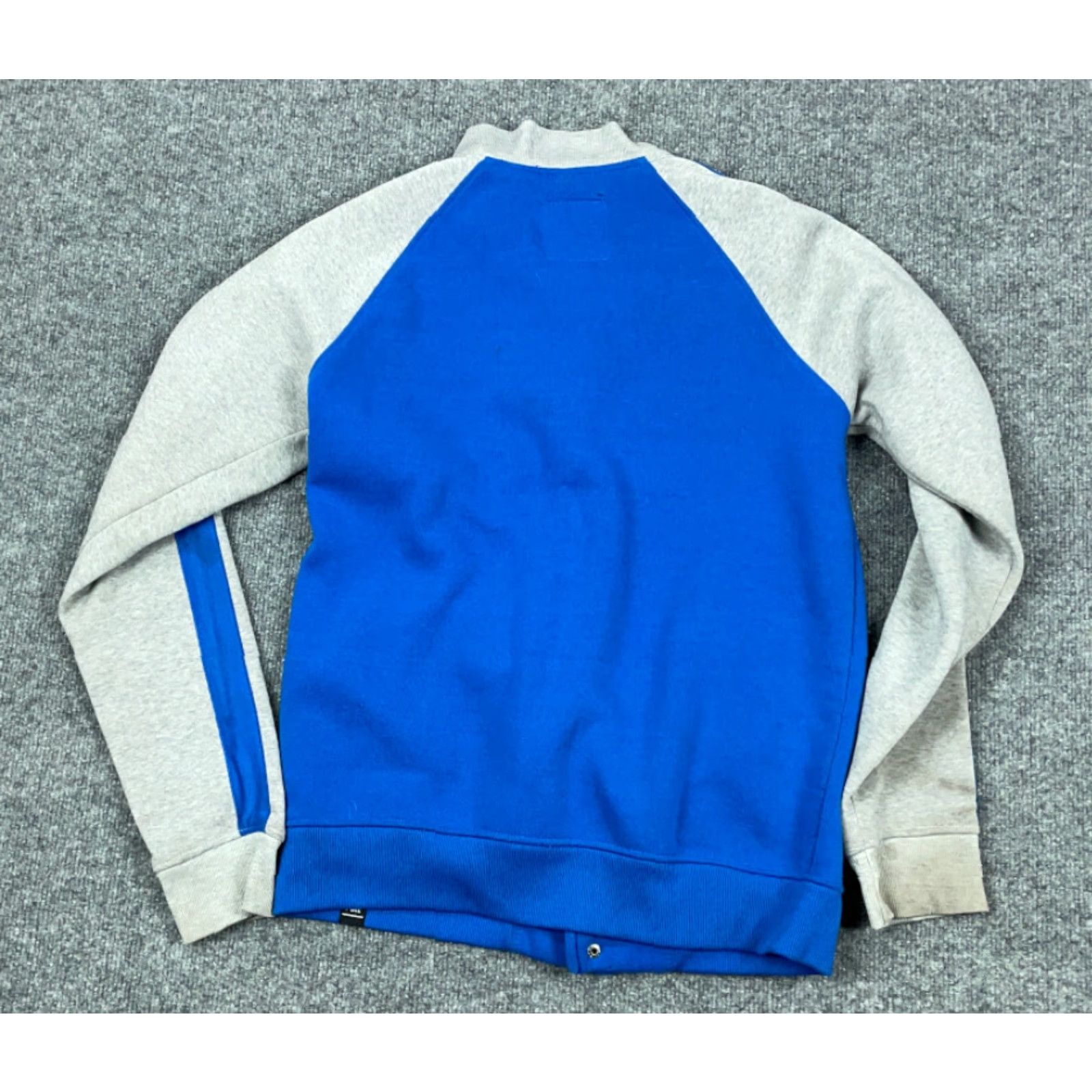 Southpole Y2K Streetwear Blue Gray Varsity Jacket Sweatshirt Adult Small Southpole Snap Size US S / EU 44-46 / 1 - 2 Thumbnail