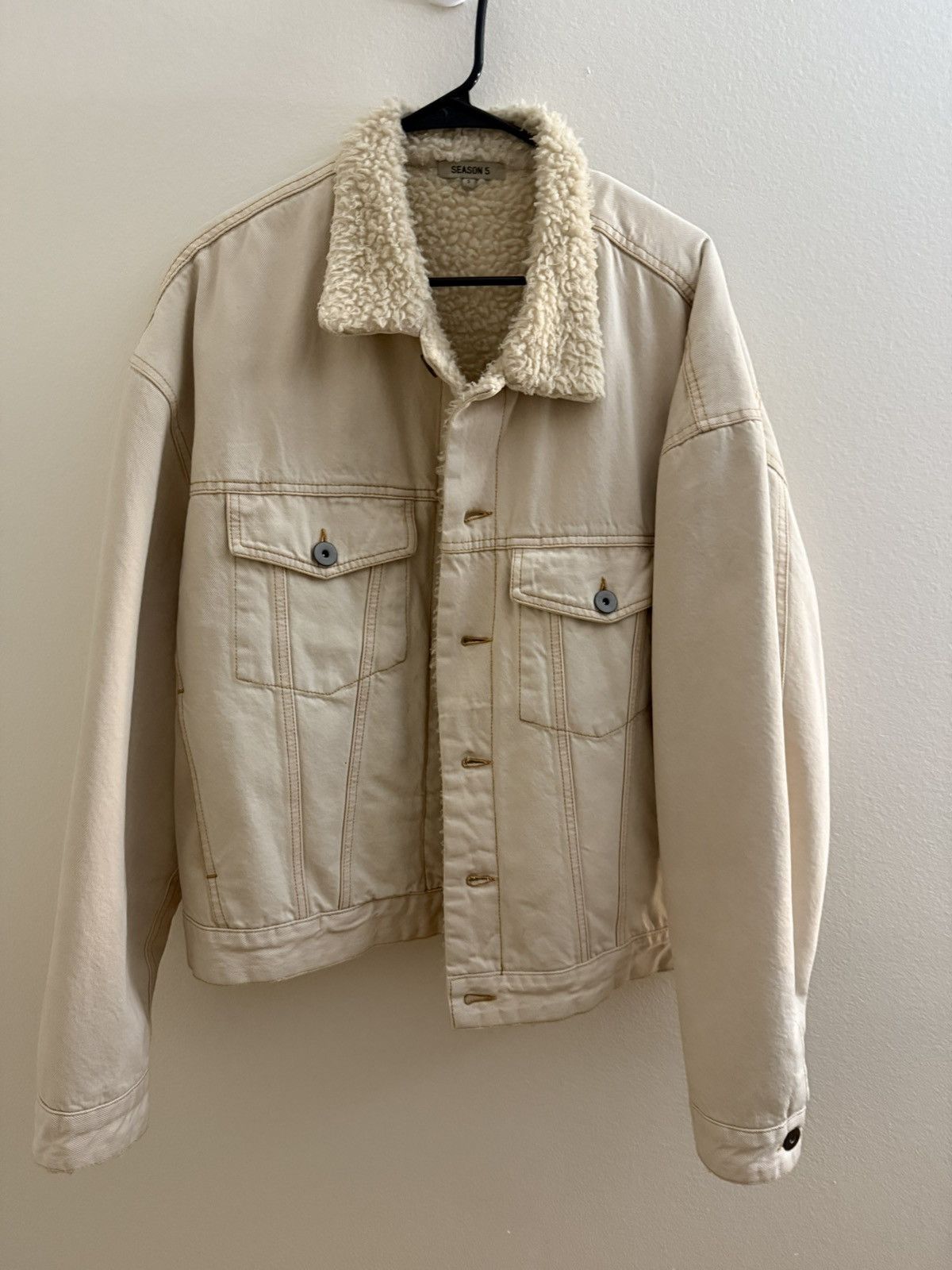 Yeezy yeezy season 5 denim jacket Size US S / EU 44-46 / 1 - 1 Thumbnail