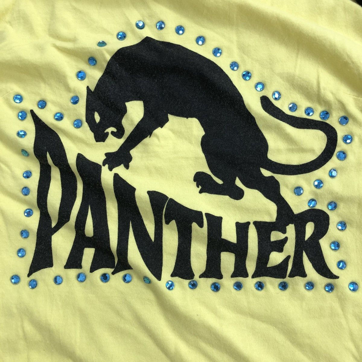 Dolce & Gabbana × Vintage Vintage Dolce & Gabbana Luxury Panther Studded Graphic Tee Size XS / US 0-2 / IT 36-38 - 4 Thumbnail