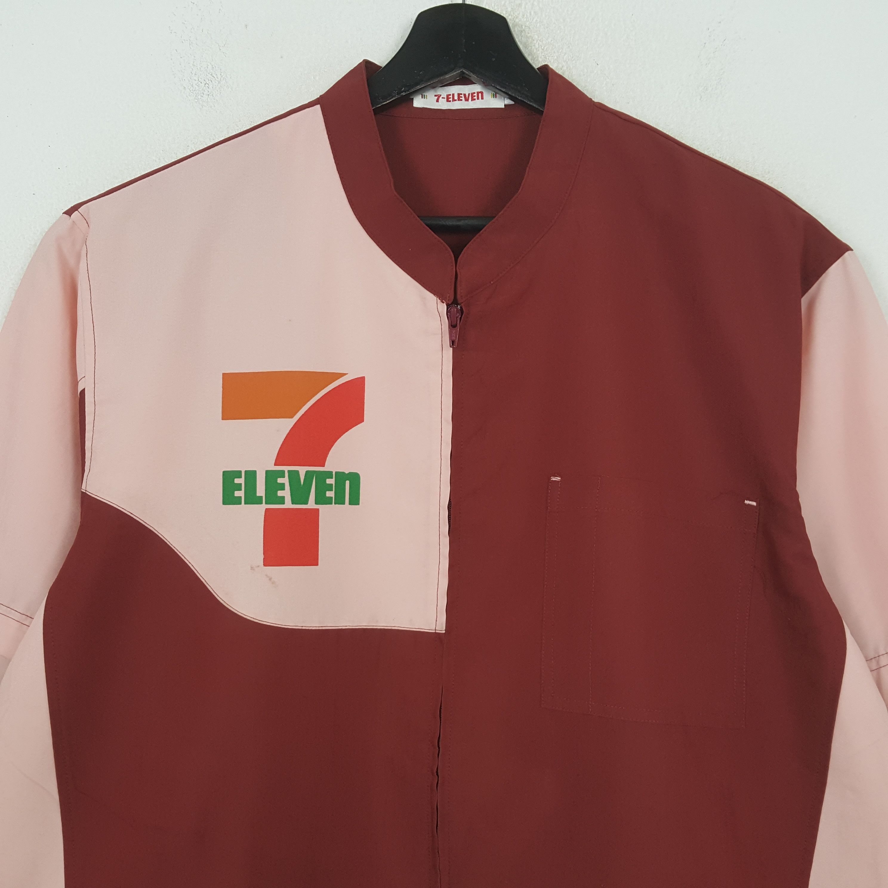 Vintage 7 Eleven Workwear Uniform Jacket C299N34 Size US L / EU 52-54 / 3 - 4 Thumbnail
