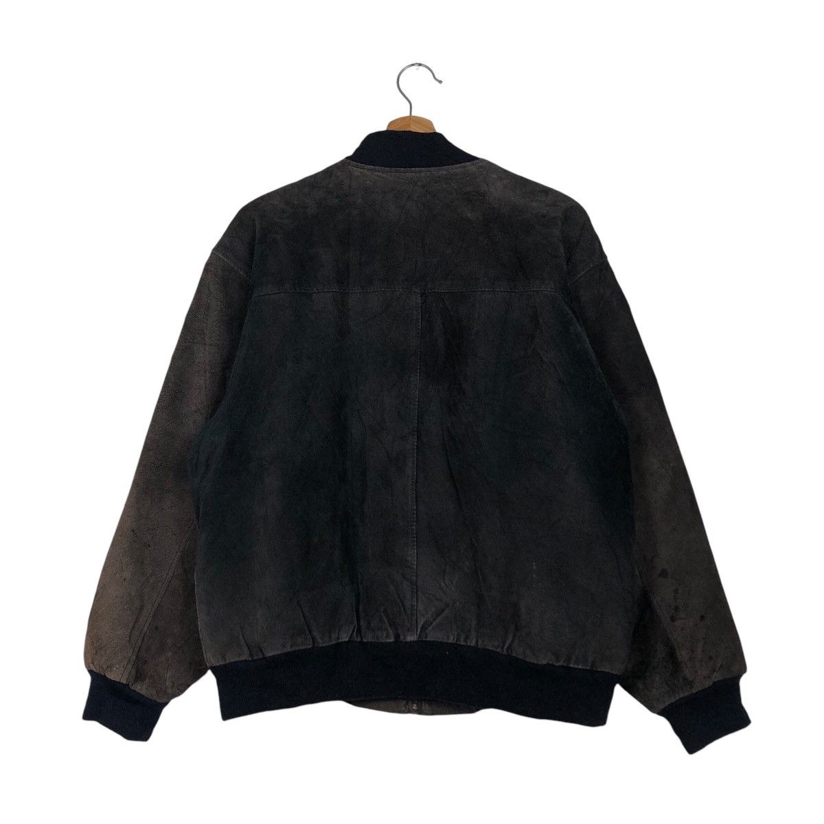 Japanese Brand 📌Vintage Leather Jacket Friendly Original Issey Miyake Size US M / EU 48-50 / 2 - 9 Thumbnail