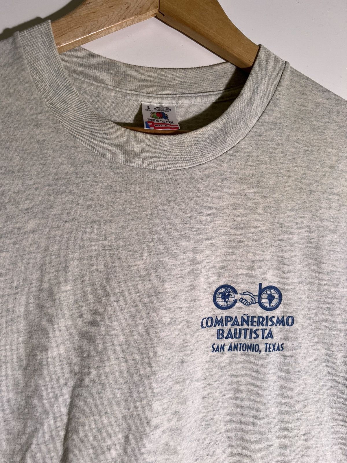 Vintage 90’s 2000’s Y2K VTG Vintage Spanish Church Jesus Christ Tee Size US L / EU 52-54 / 3 - 6 Thumbnail