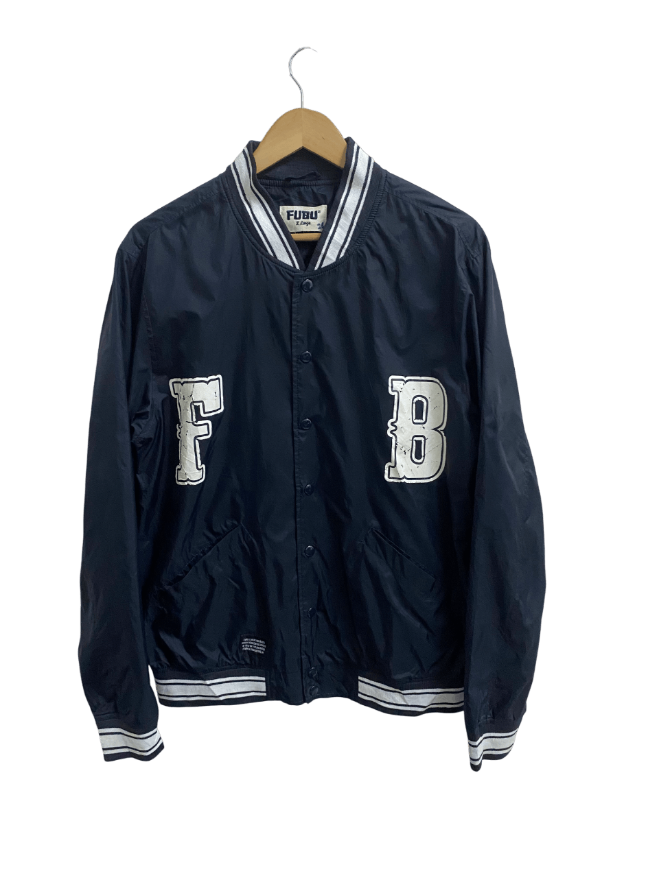 Fubu 90s Fubu College Varsity Light Jacket Size US XL / EU 56 / 4 - 1 Thumbnail
