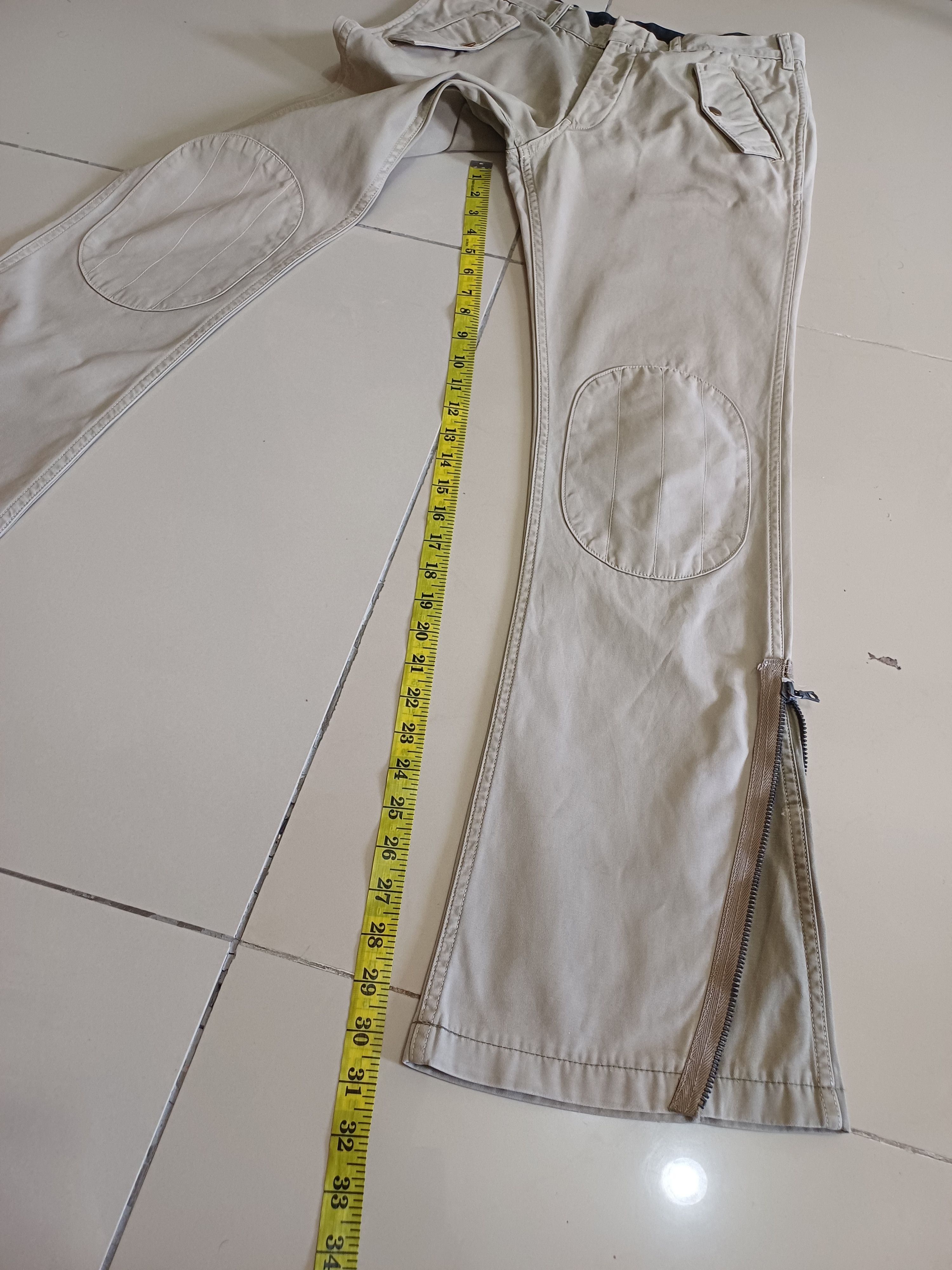 Designer Nice design PARANOID flared pants..double knee Size US 30 / EU 46 - 22 Thumbnail