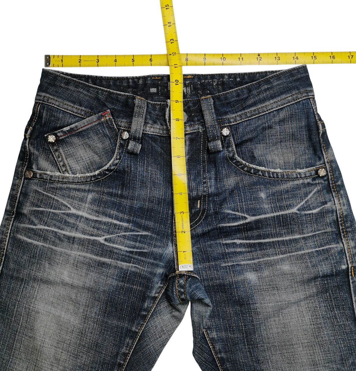 Edwin Vintage Edwin E Function Engineered Curved Leg Jeans Pants Size US 29 - 7 Thumbnail