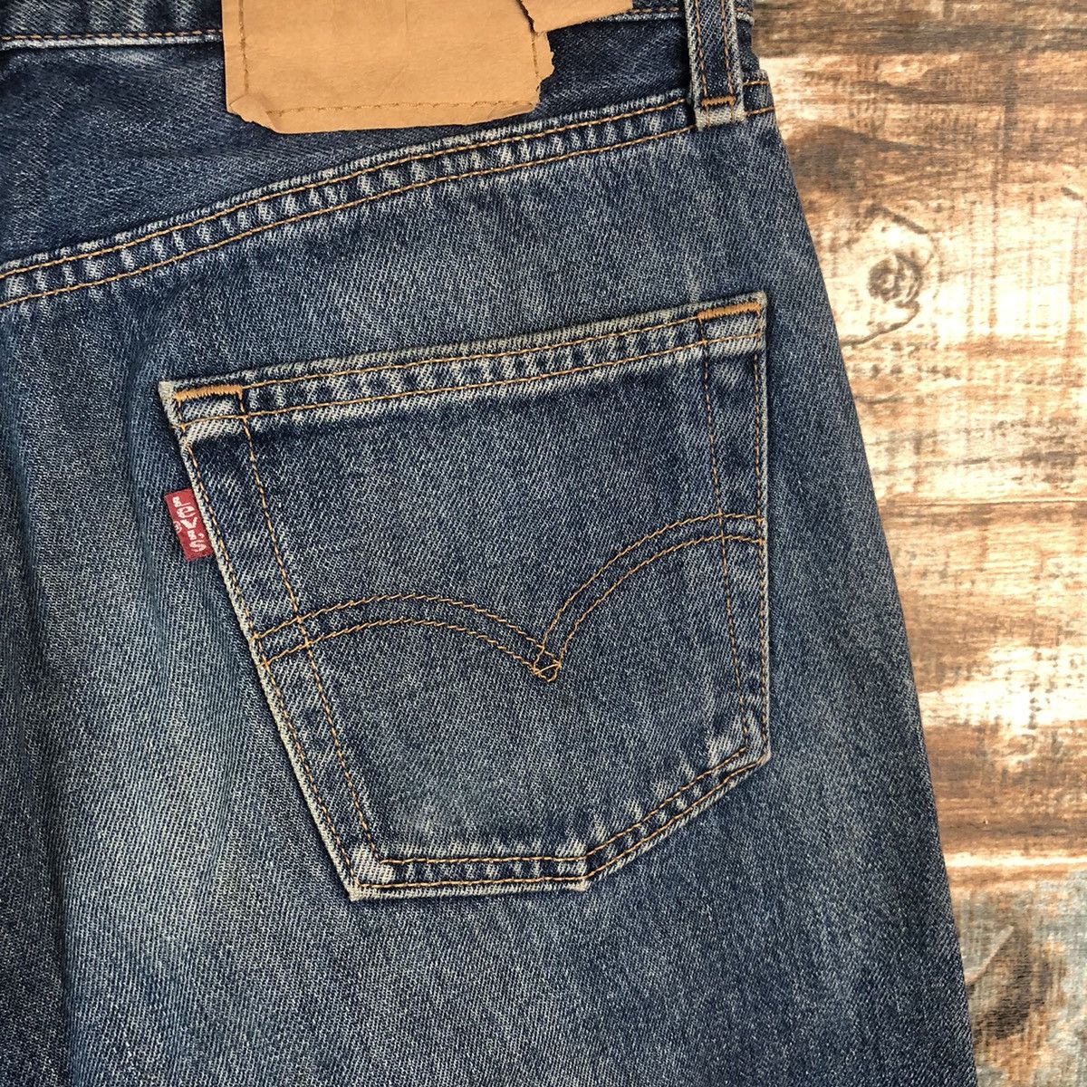 Levi's Levis vintage Blue Denim jeans Pants #A2573 Size US 30 / EU 46 - 19 Thumbnail