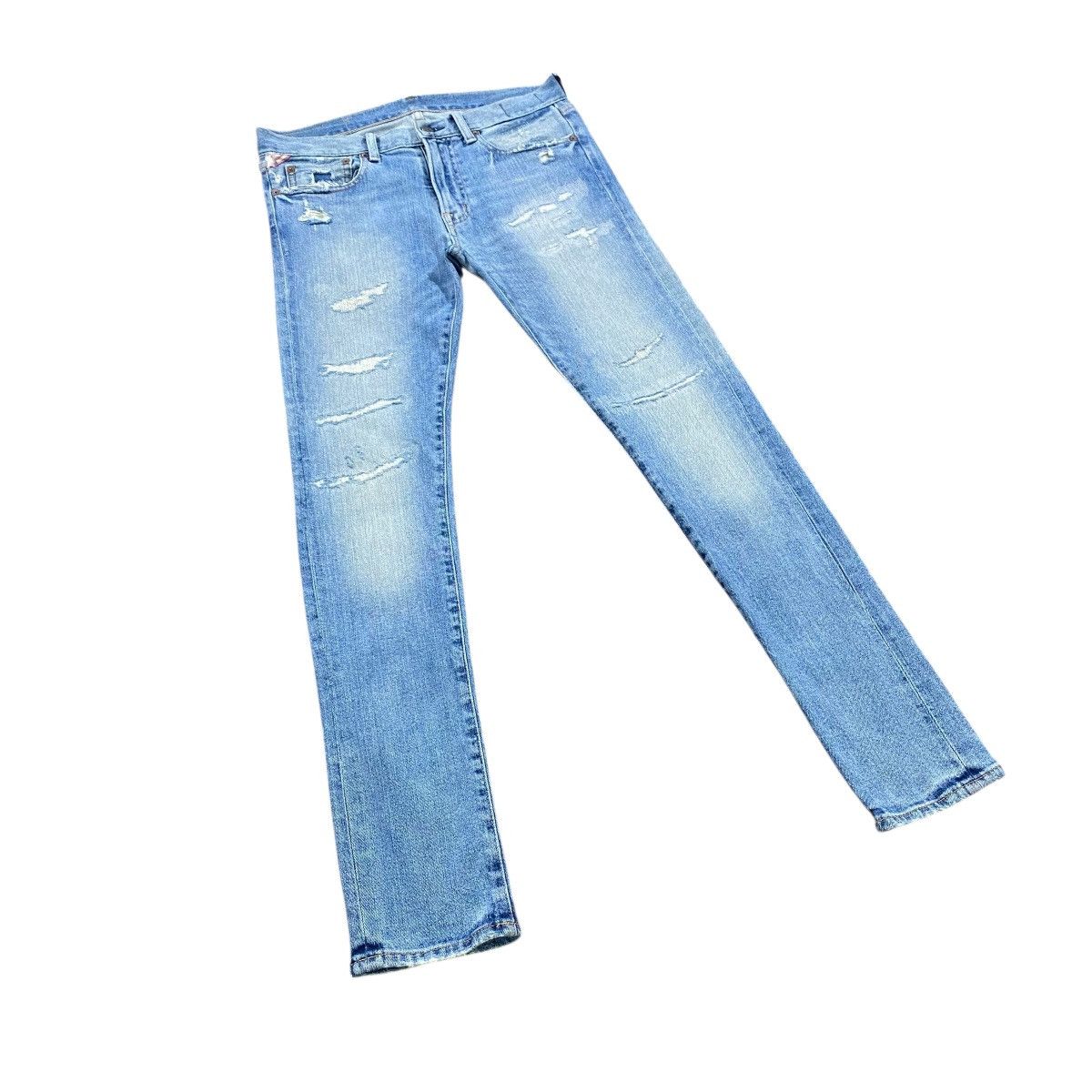 Denim & Supply Ralph Lauren Denim & Supply Ralph Lauren Graham Skinny Stretch Distressed Size US 28 / EU 44 - 2 Thumbnail