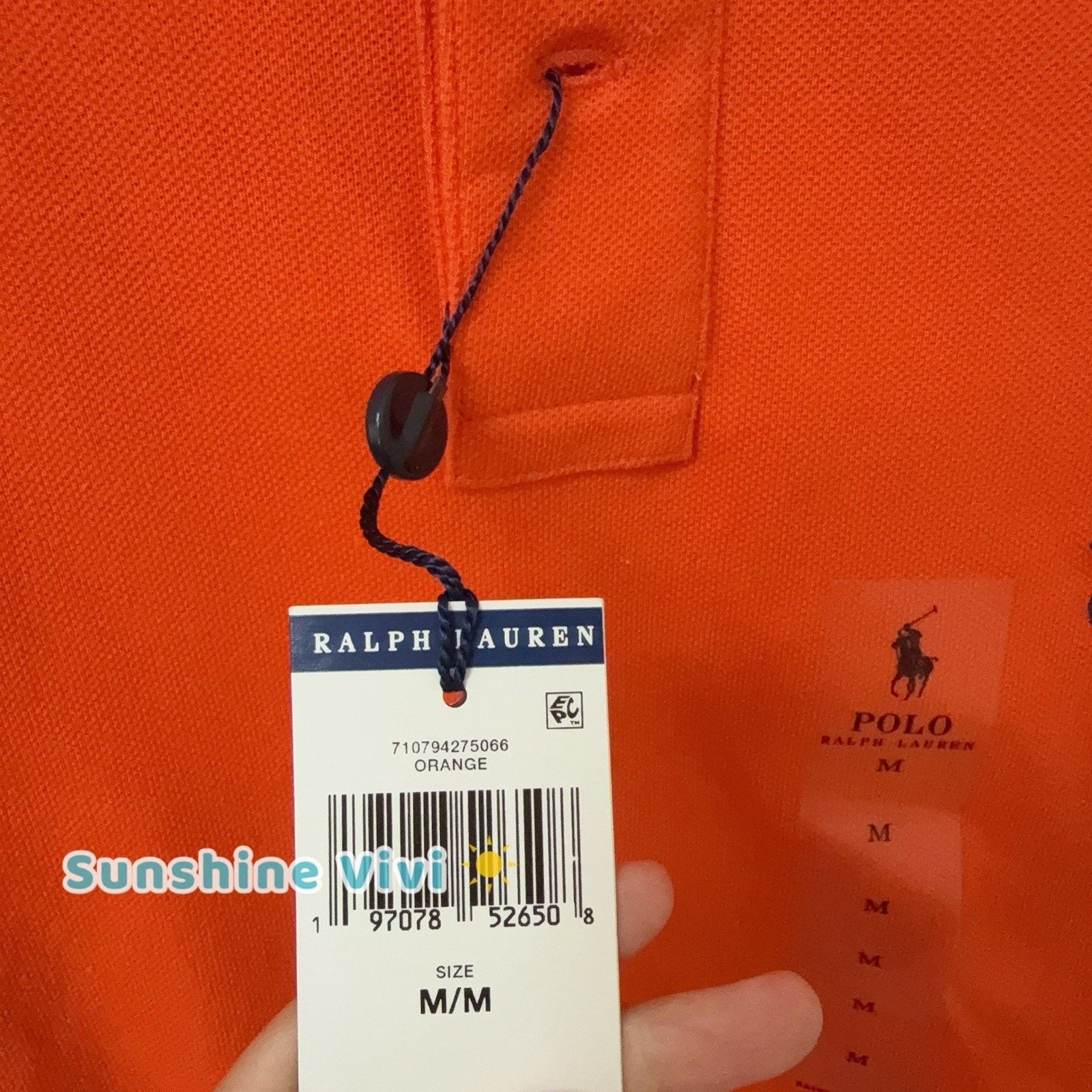 Polo Ralph Lauren NWT Polo Ralph Lauren Classic Fit Polo Shirt Men's M Orange Size US M / EU 48-50 / 2 - 4 Thumbnail