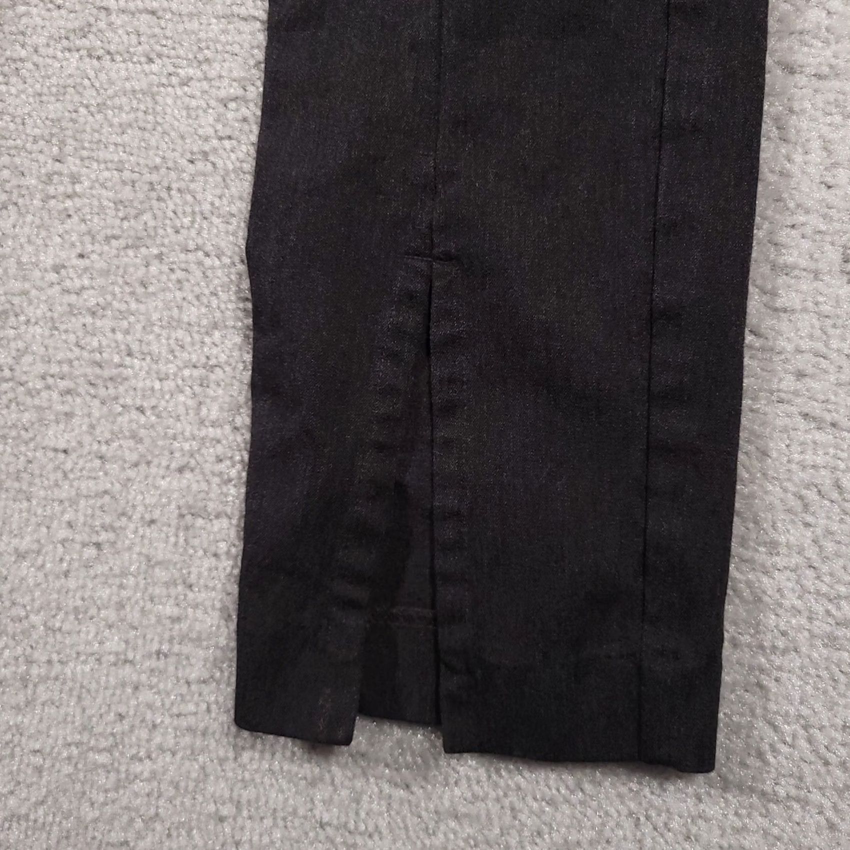 Old Navy Old Navy Pixie Split Hem Pants Women's 4 Gray Stretch Slim Mid Rise Ankle Pants Size 27" / US 4 / IT 40 - 4 Thumbnail
