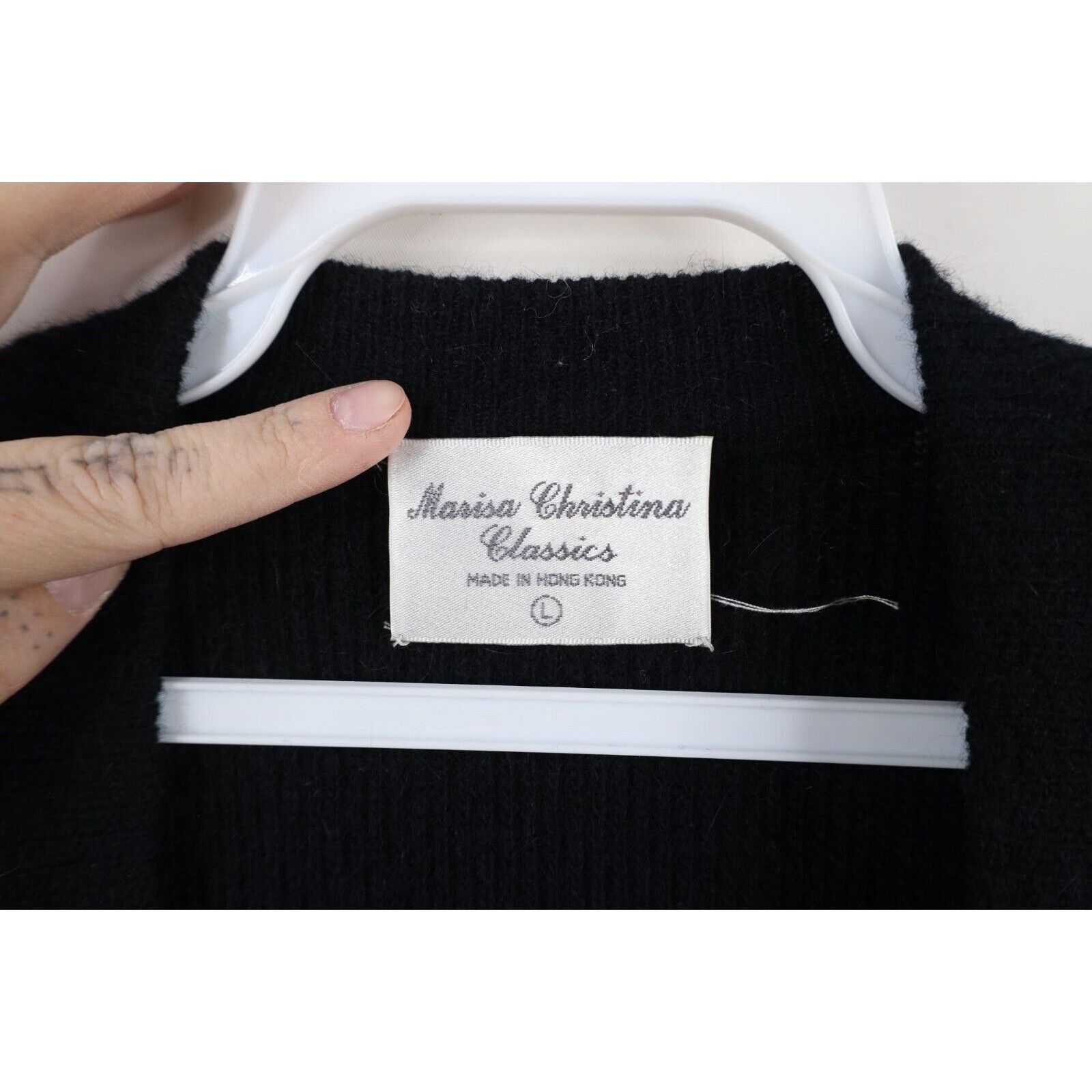 Vintage Vintage 90s Streetwear Lambswool Angora Christmas Sweater Size L / US 10 / IT 46 - 10 Thumbnail