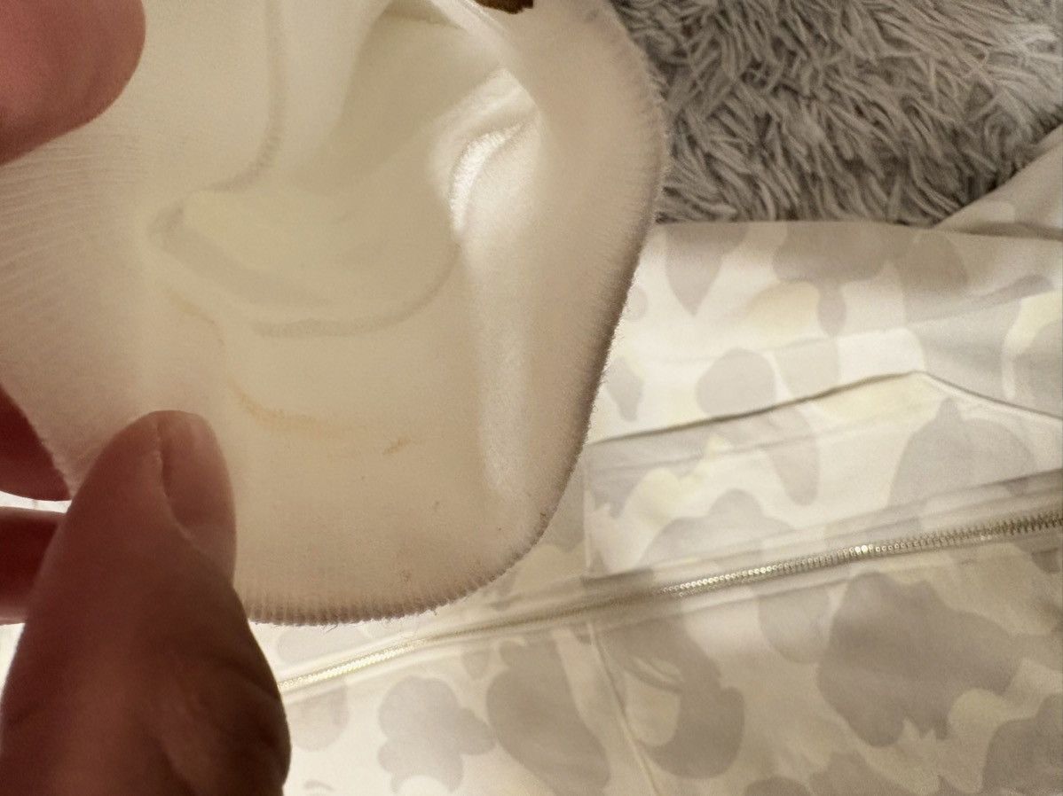 Bape bape camo white hoodie Size US M / EU 48-50 / 2 - 12 Thumbnail