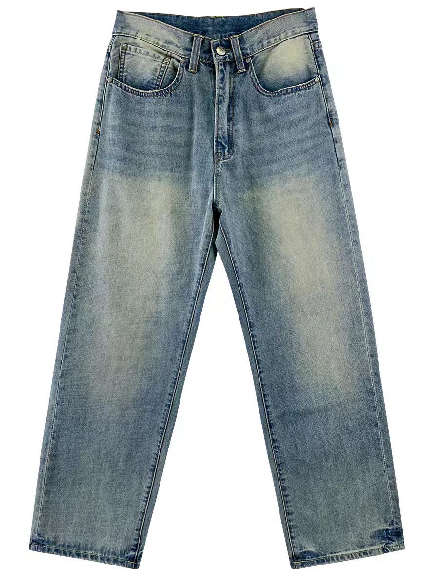 Japanese Brand × Jean Vintage Aged Loose Casual Washed Jeans Size US 34 / EU 50 - 5 Thumbnail