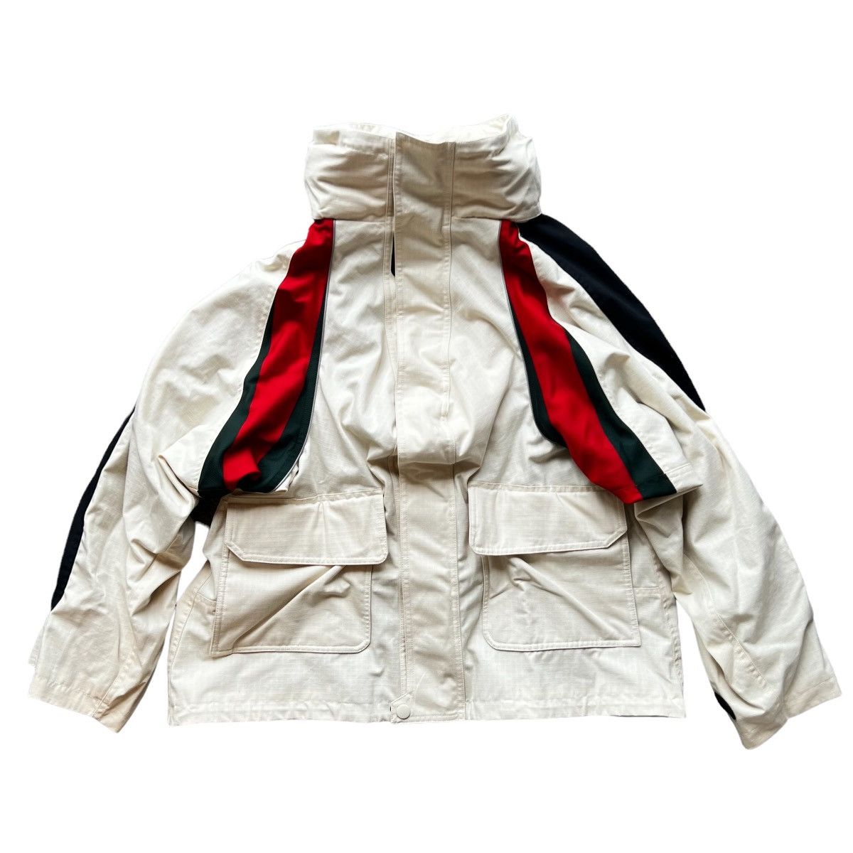 Balenciaga × Gucci GUCCI × BALENCIAGA 21AW THE HACKER PROJECT CSHAPE JACKET Size US S / EU 44-46 / 1 - 5 Thumbnail