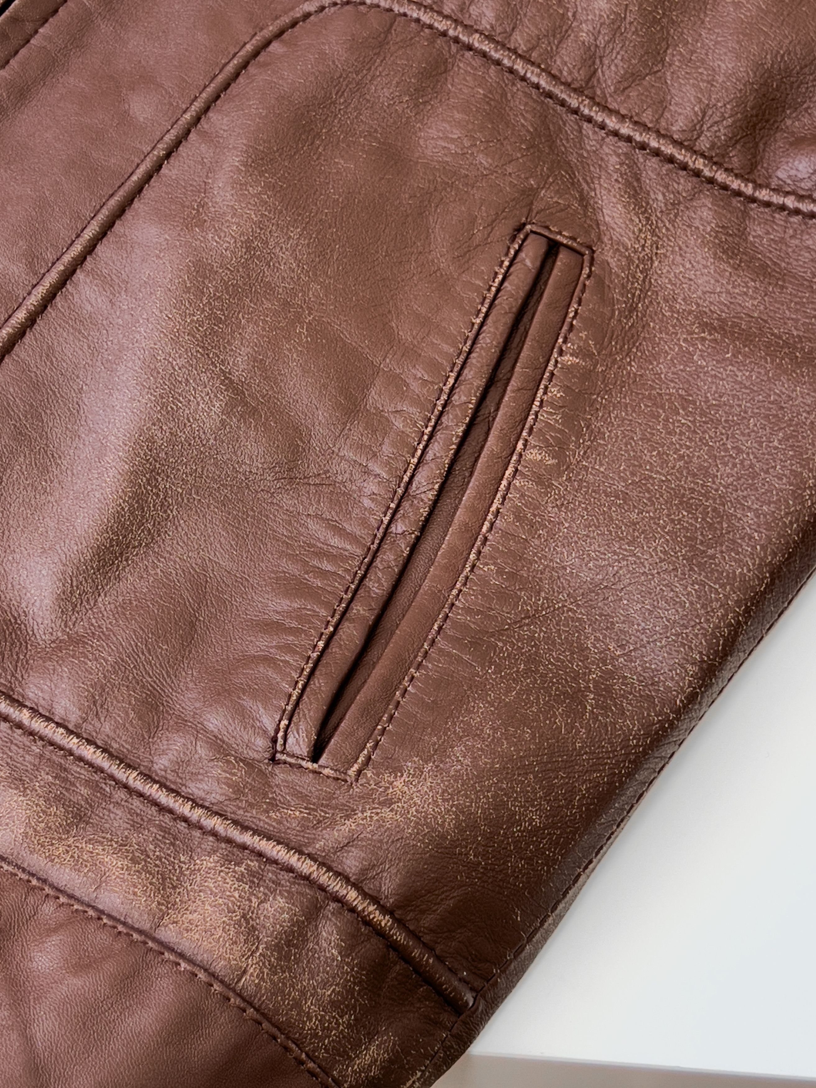 Other Lambskin Leather Quarantined Fashion Leather Jacket Size US M / EU 48-50 / 2 - 18 Thumbnail
