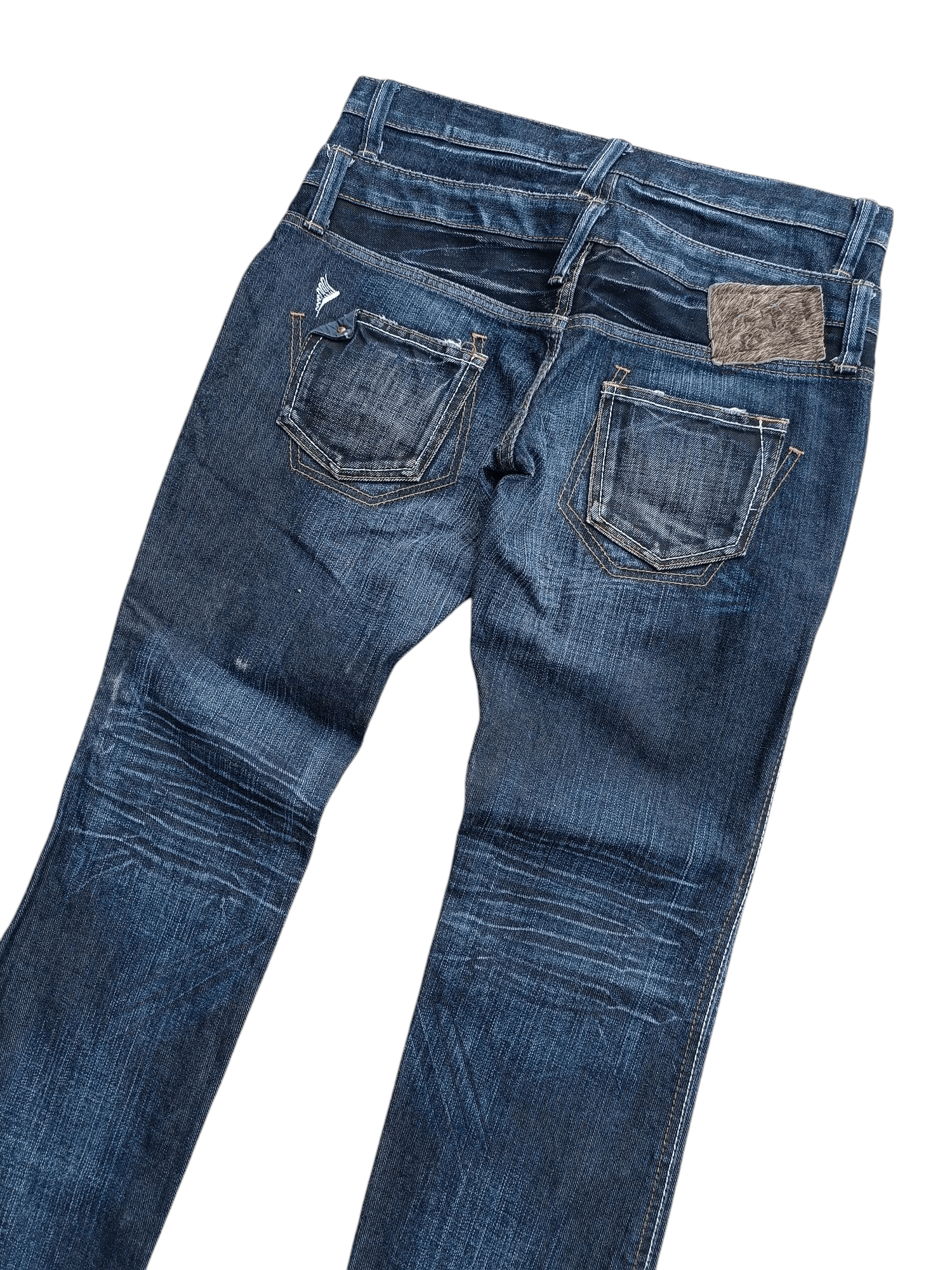 Japanese Brand Antgauge SP Platinium Double Waisted Denim E236 Size US 31 - 11 Thumbnail
