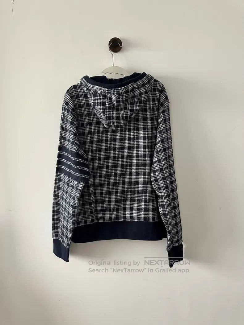 Thom Browne Thom Browne Plaid Zip-up Hoodie Size US L / EU 52-54 / 3 - 2 Thumbnail