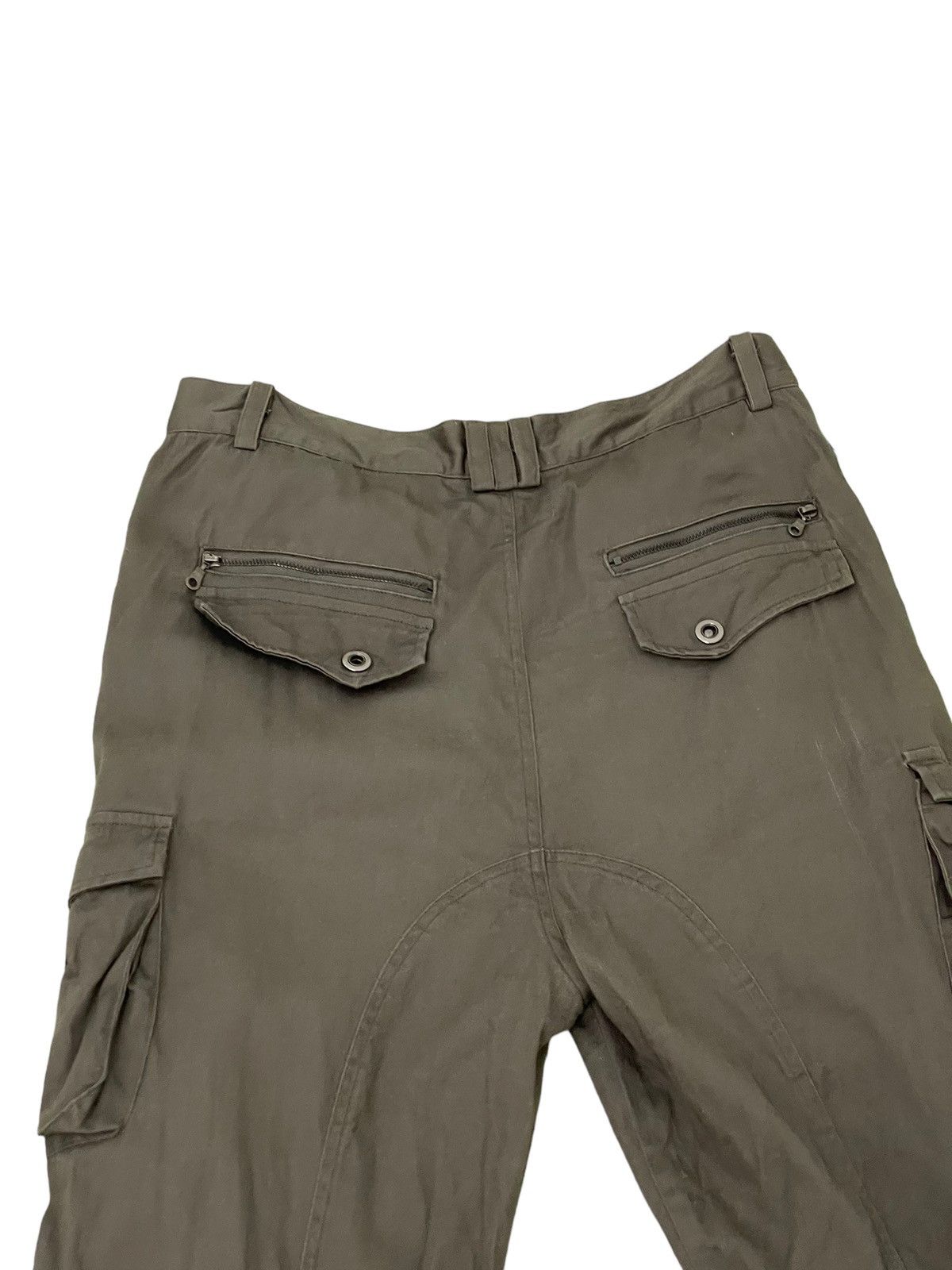 Japanese Brand Cargo Pant Black Baccara Stretch 6🟦9 Size US 31 - 14 Thumbnail