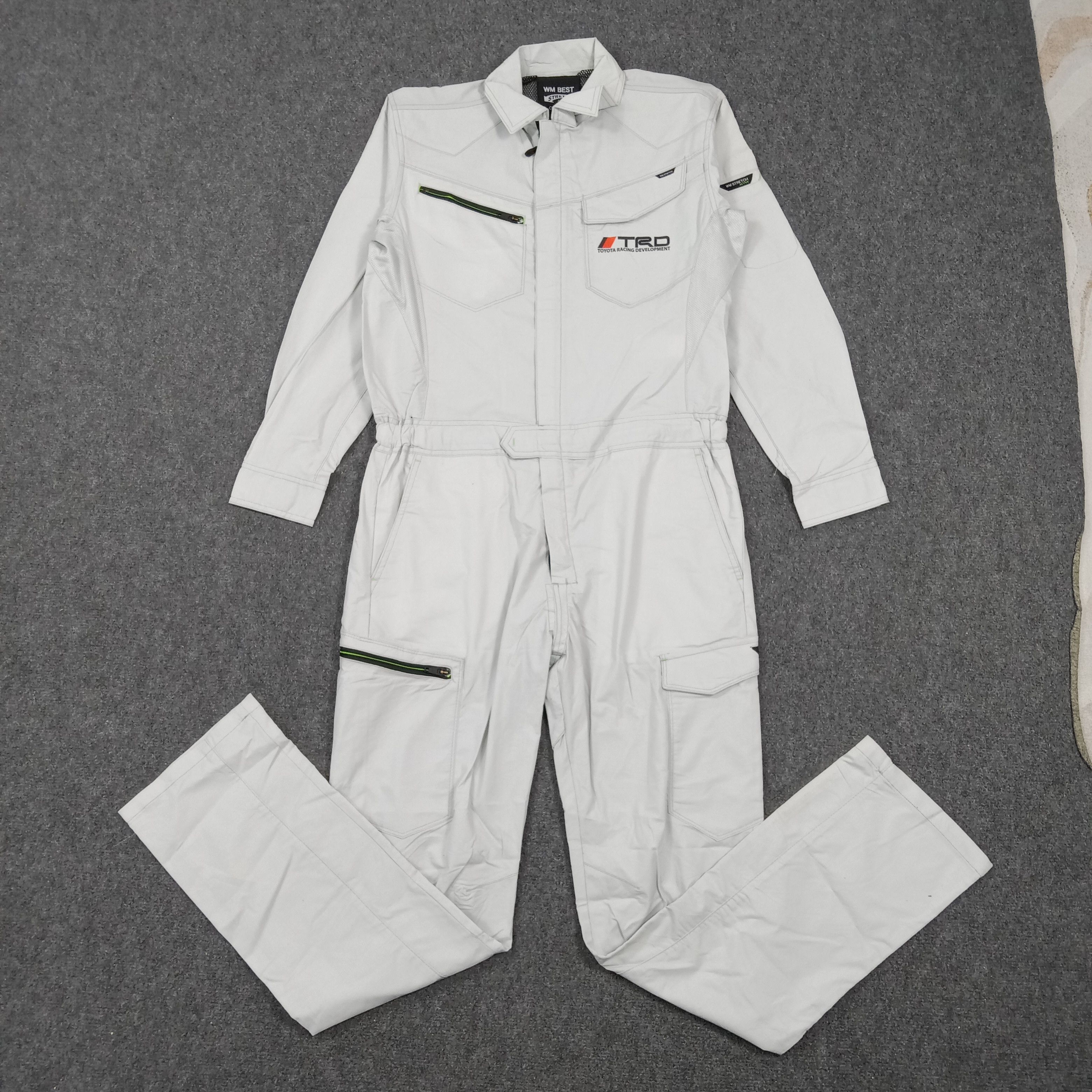 Japanese Brand TRD Toyota Motor Sports Custom Logo Coverall C283N22 Size US M / EU 48-50 / 2 - 4 Thumbnail