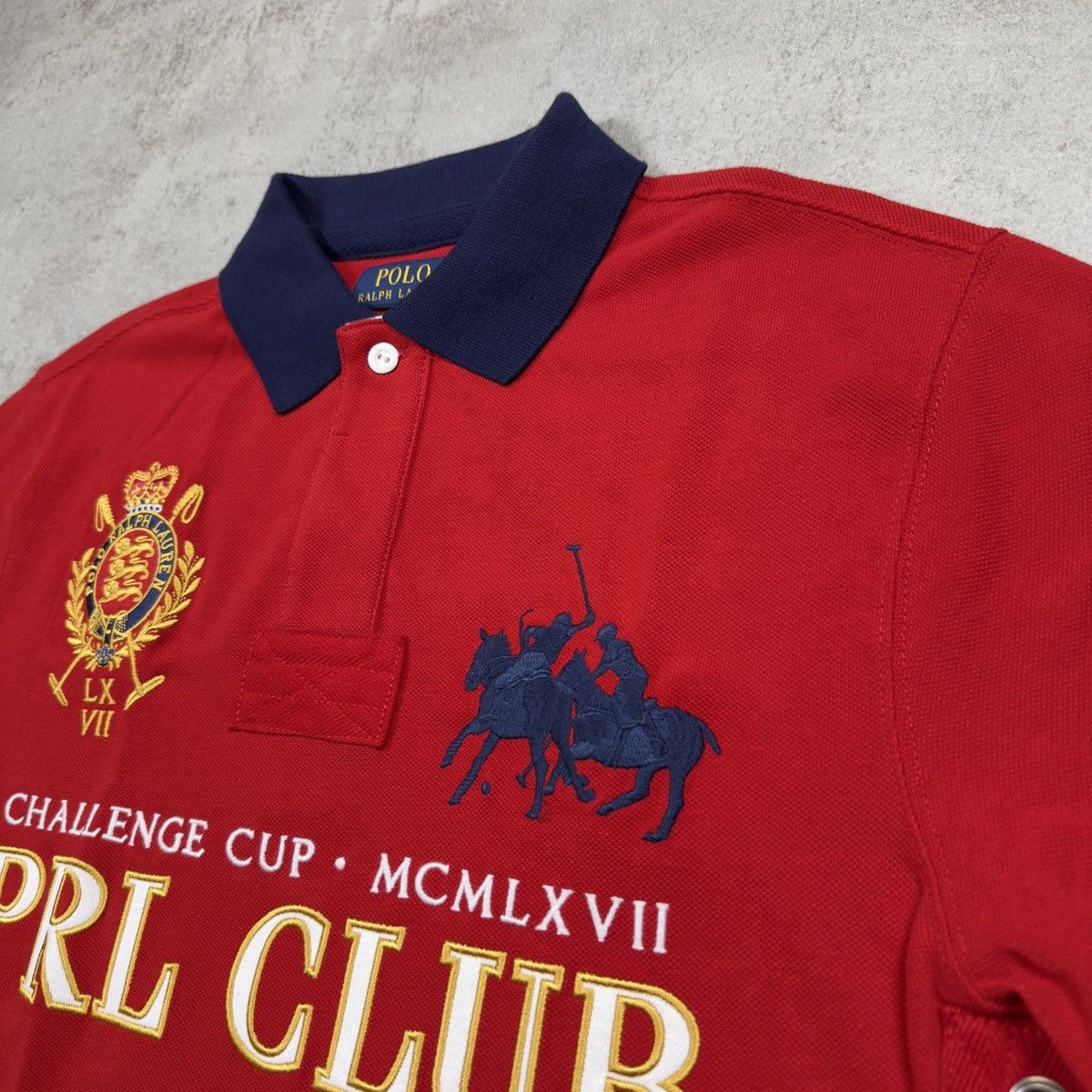 Ralph Lauren Ralph Lauren PRL Club Red Polo Shirt /Size M/Custom Fit Size US M / EU 48-50 / 2 - 3 Thumbnail