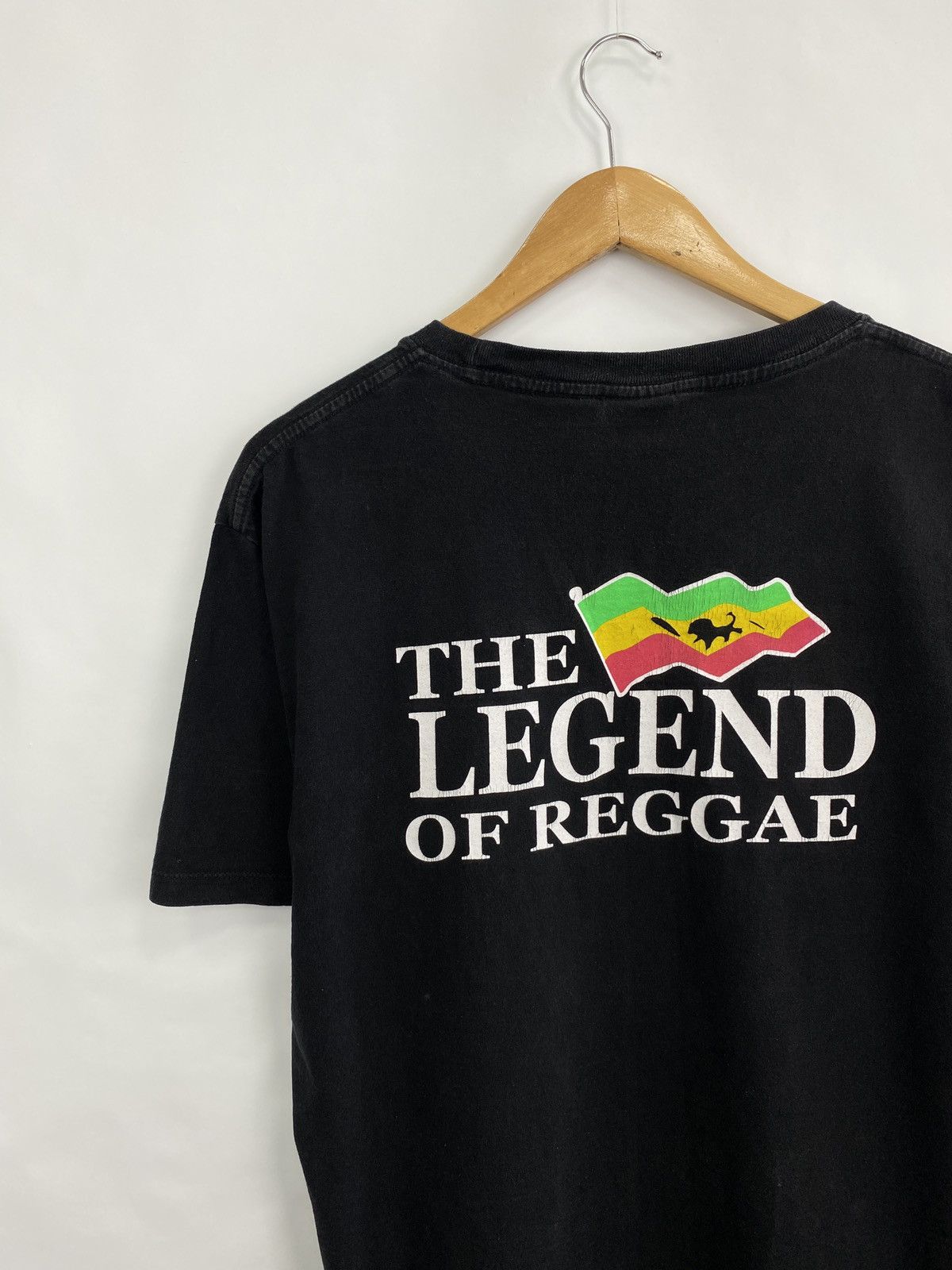 Bob Marley 🇯🇲 Bob Marley The Legend of Reggae Rastafari Haile Selassie Size US L / EU 52-54 / 3 - 7 Thumbnail