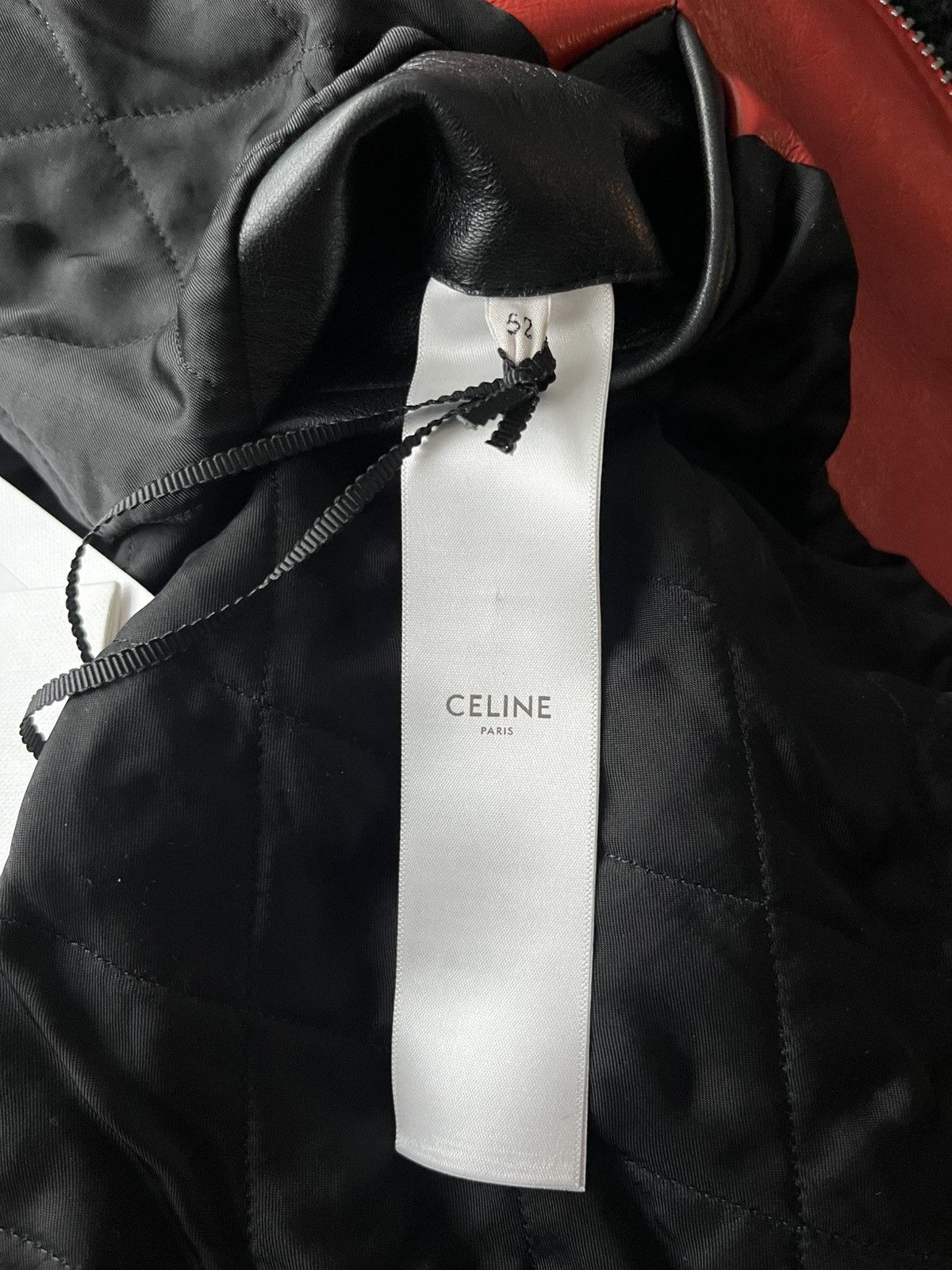 Celine × Hedi Slimane $7,500 Super Runway Celine Hedi Slimane Biker Leather Jacket Size US XL / EU 56 / 4 - 12 Thumbnail