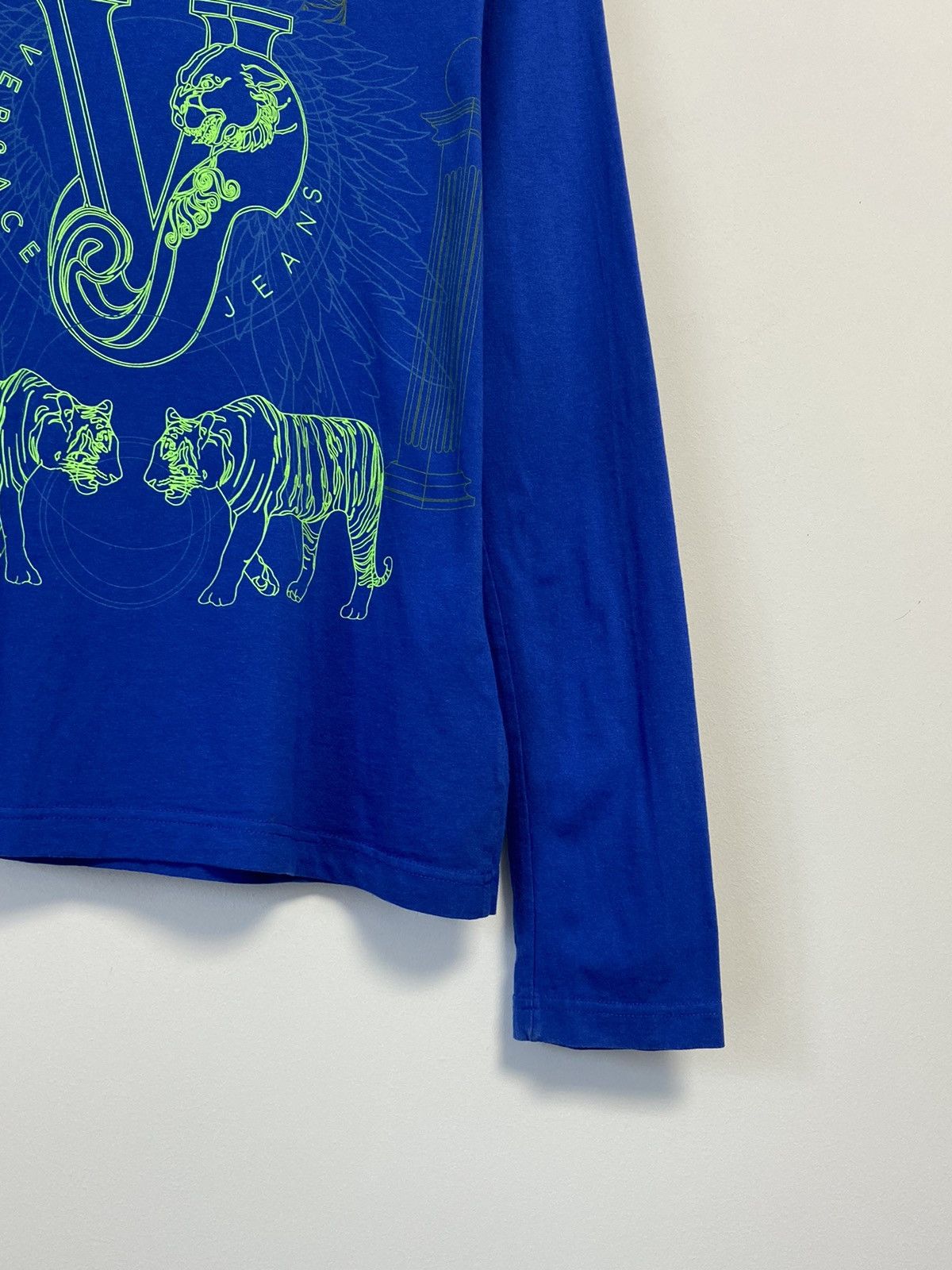 Versace Versace long sleeve sweatshirt blue Size US M / EU 48-50 / 2 - 2 Thumbnail
