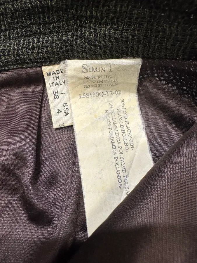 Armani 2000s Armani Grey Linen Short Size US 28 / EU 44 - 5 Thumbnail
