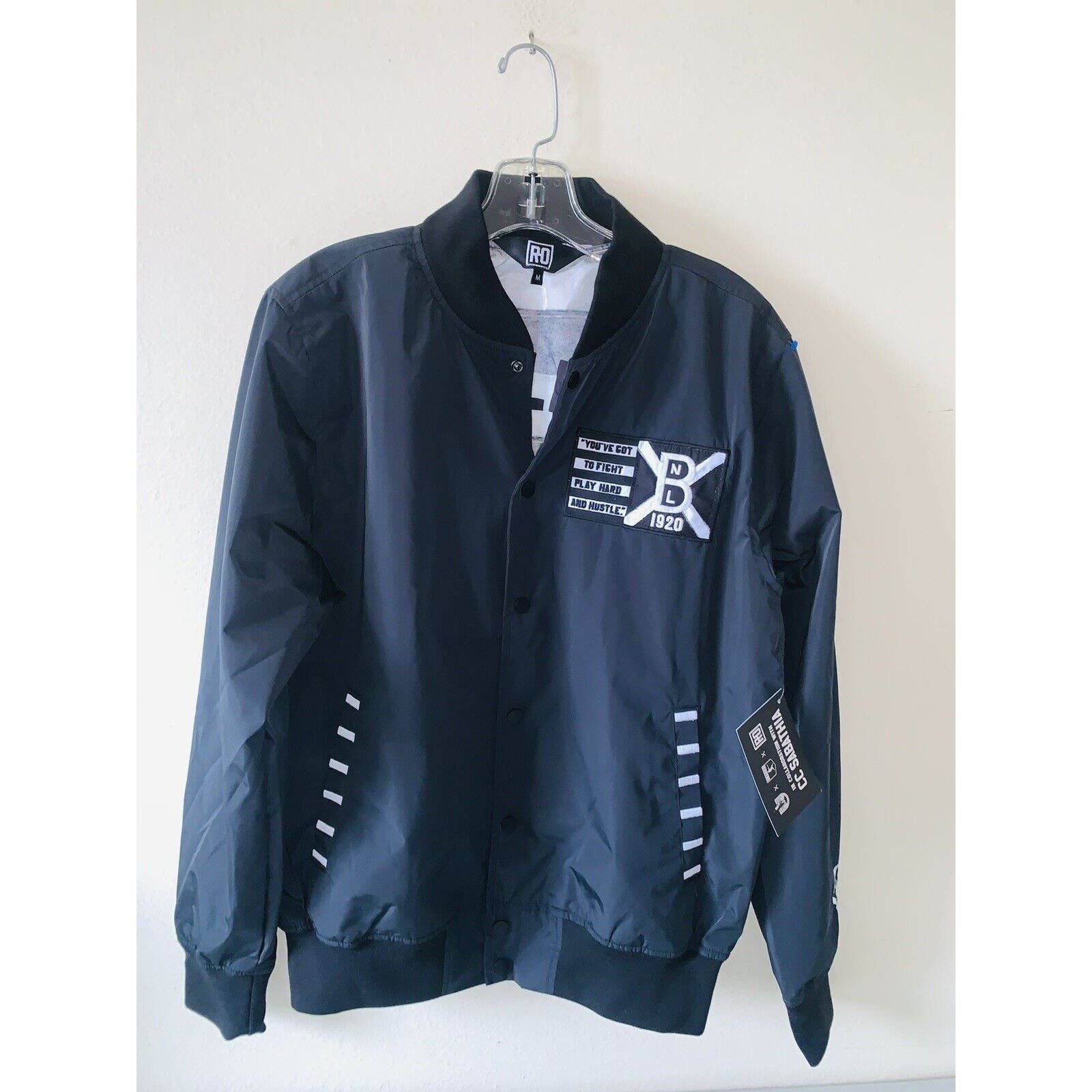 image of Roots Of Flight Roots Of Fight Ro Cc Sabathia Jacket NWT Men's Black Medium