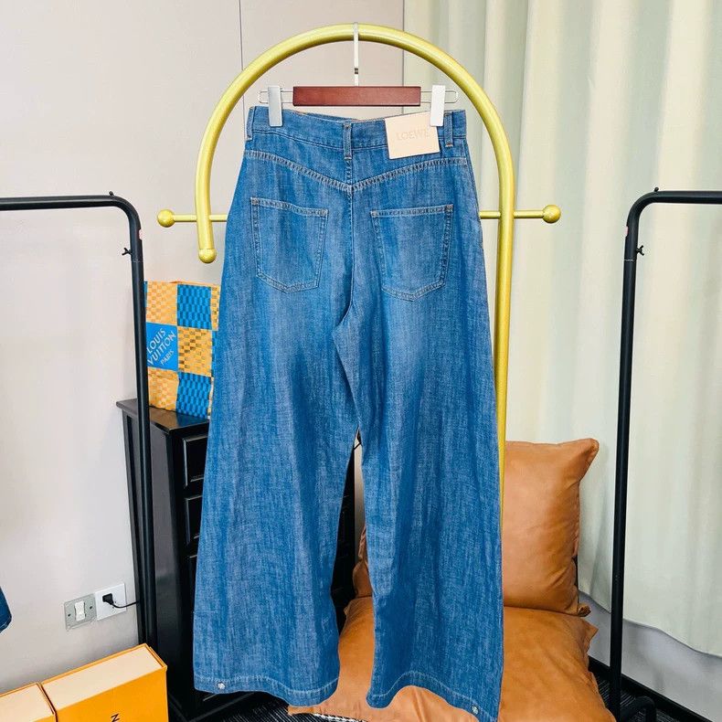 Loewe LOEWE Piped logo jeans Size 24" / US 00 / IT 34 - 2 Thumbnail