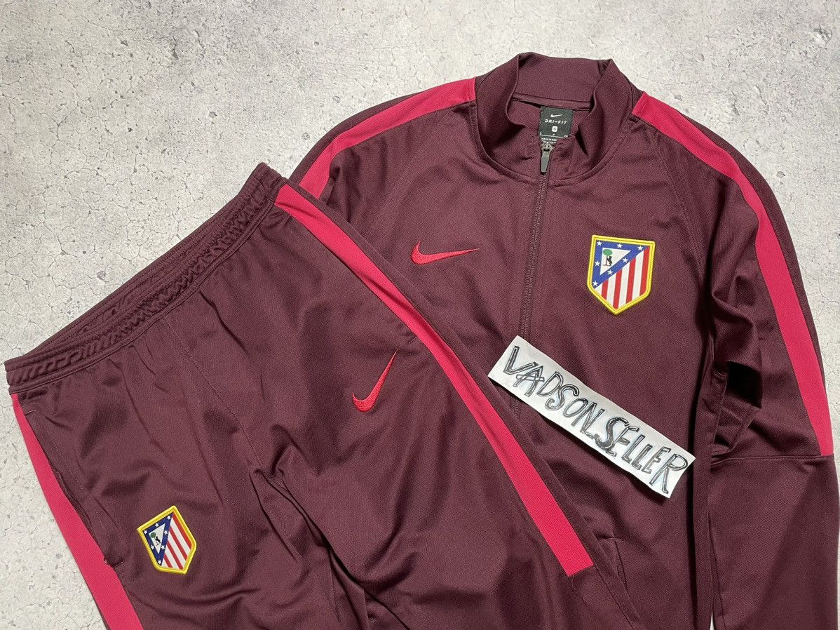 Nike Nike Atletico Madrid Football Track Suit Blokecore Drill Size US S / EU 44-46 / 1 - 6 Thumbnail