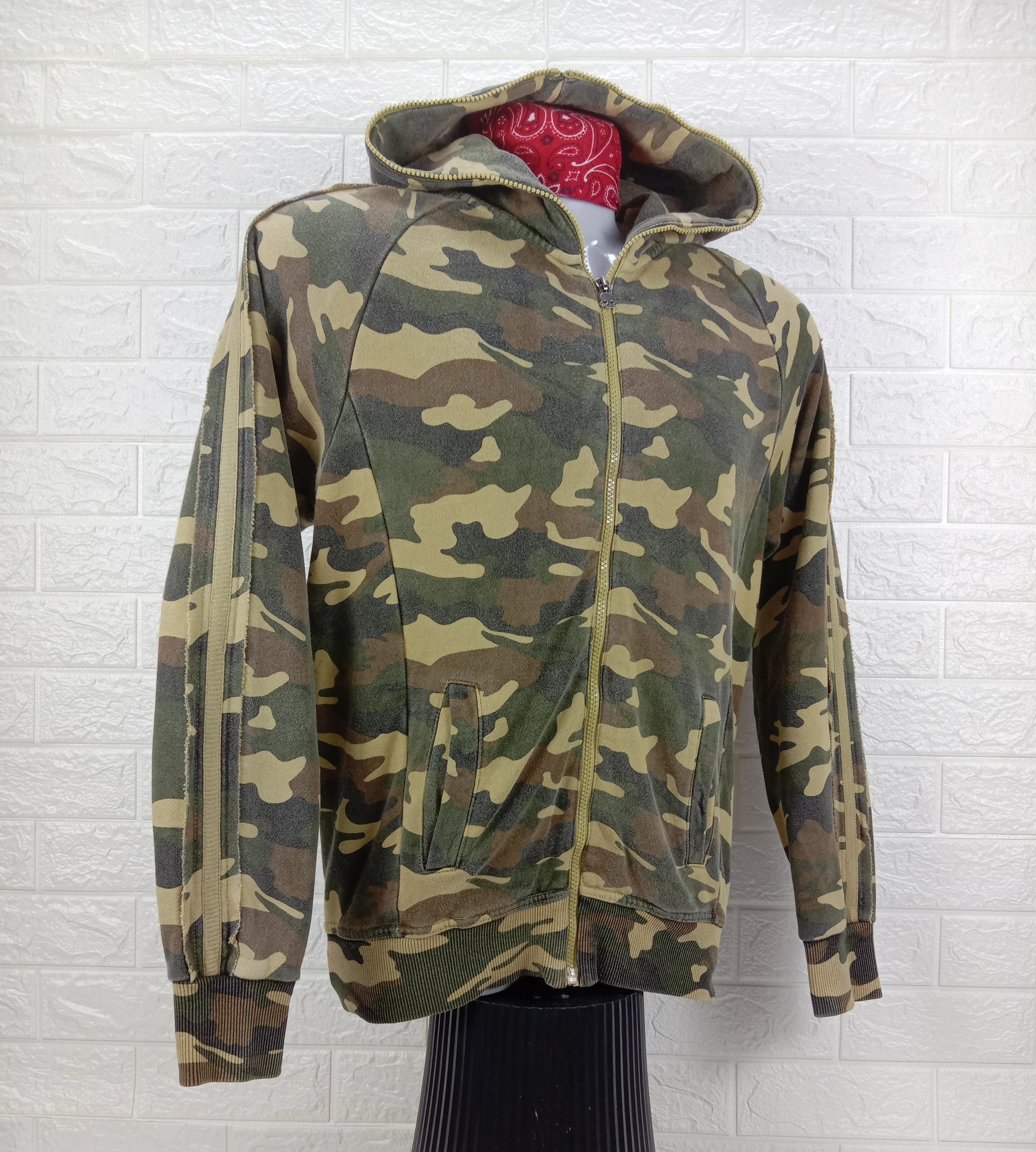HYDROGEN Hydrogen Camo Black Diamond Skull Patched Hoodie Sweatshirt Size US M / EU 48-50 / 2 - 4 Thumbnail