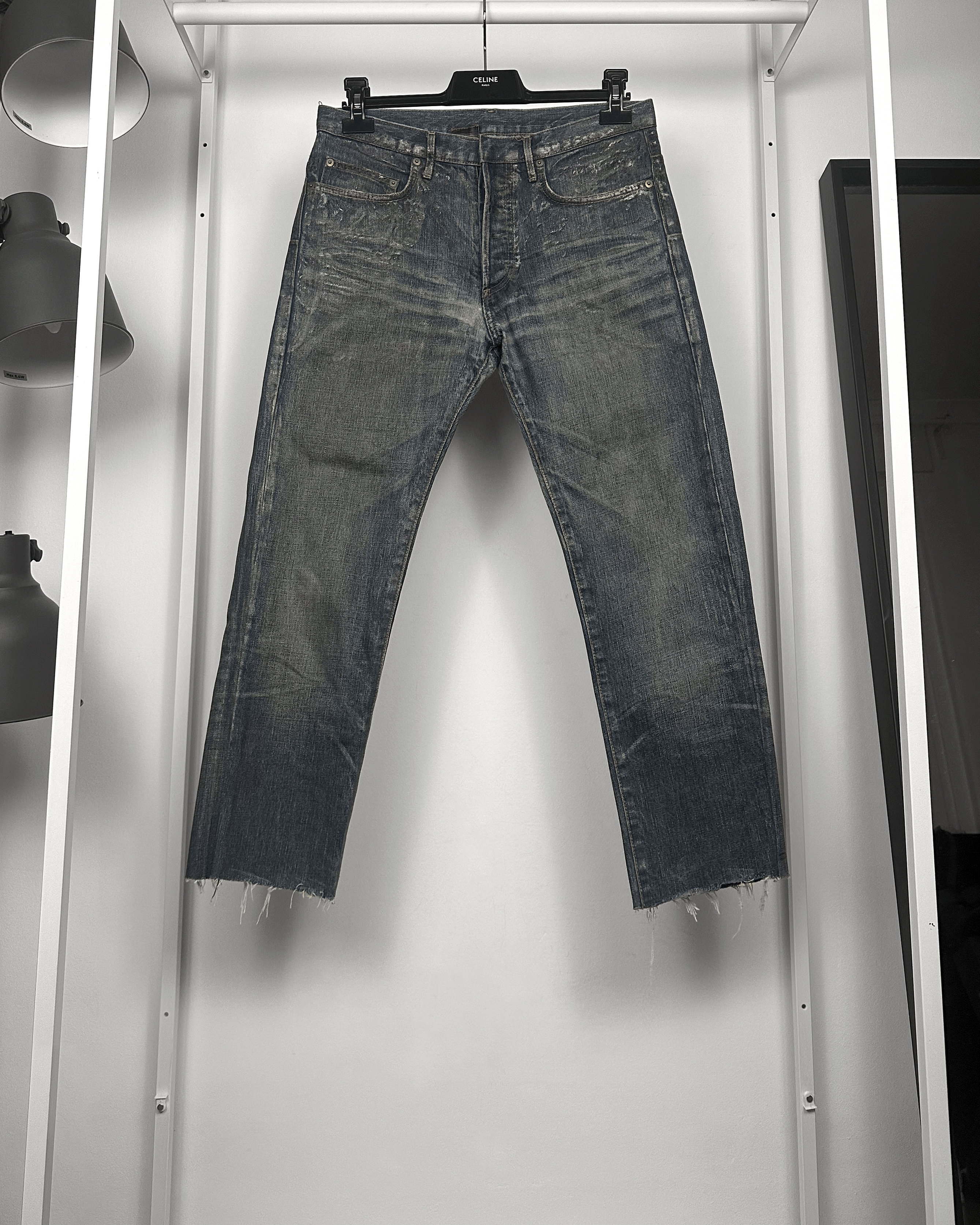 Dior Dior Homme Luster Wax Cropped Jeans Size US 32 / EU 48 - 1 Thumbnail