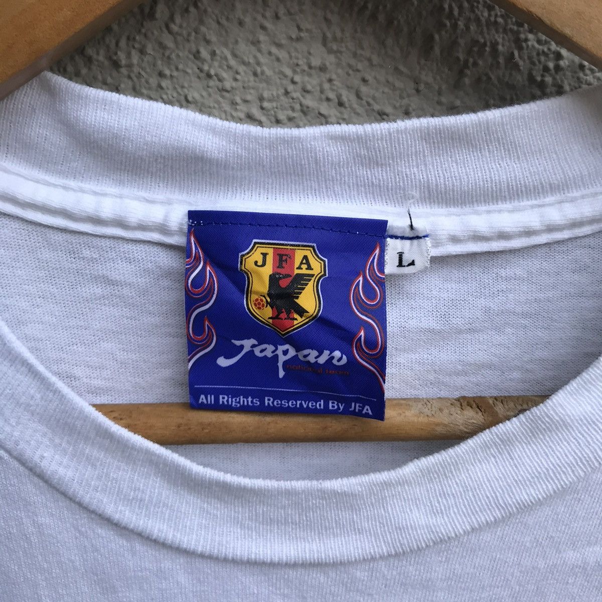 Vintage Vintage 90s JAPAN fa Dynasty cup football tee Size US L / EU 52-54 / 3 - 4 Thumbnail