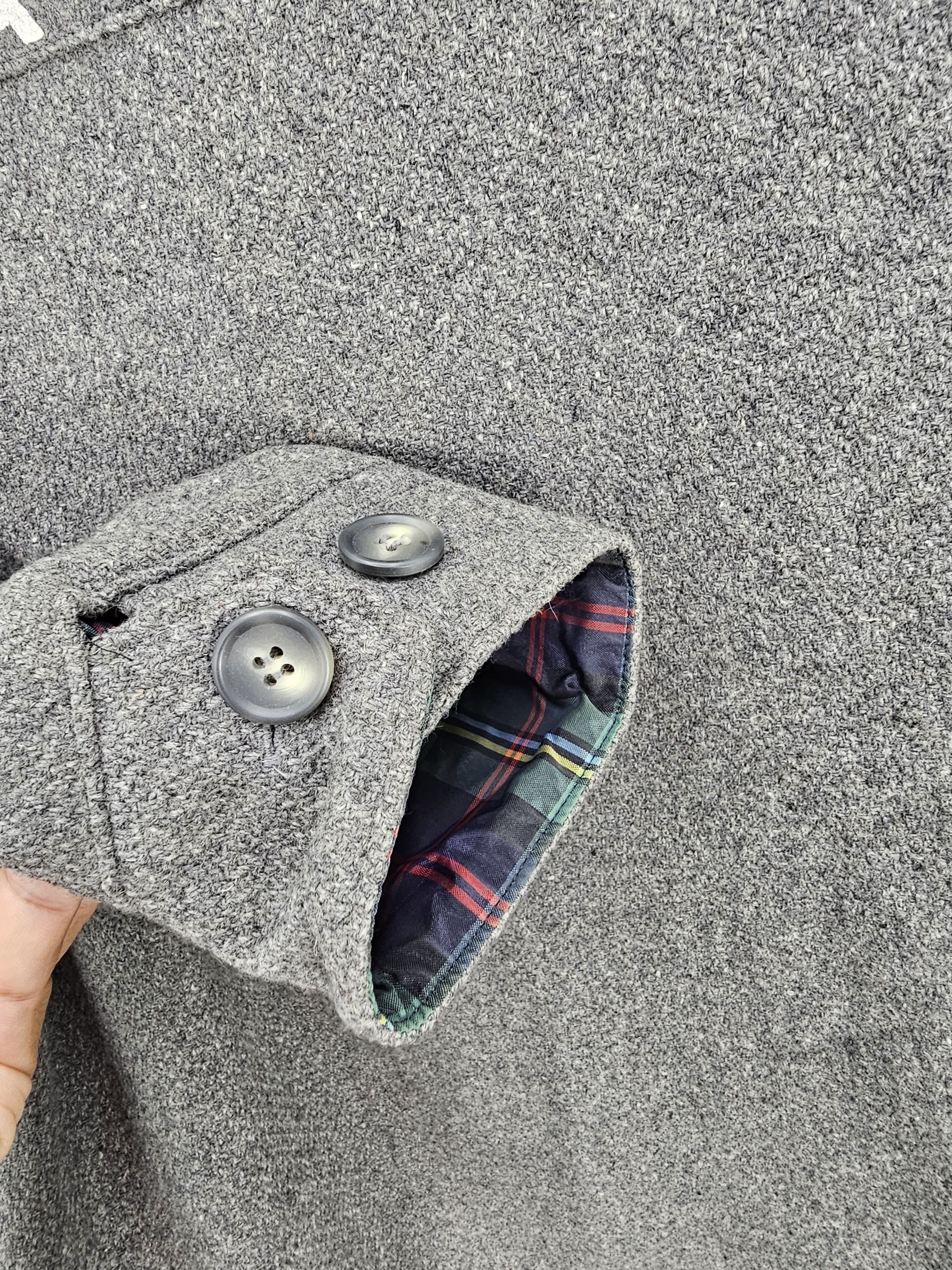 Japanese Brand ENTIA Casual Wool Plaid Checked Designer Jacket J0120 Size US L / EU 52-54 / 3 - 7 Thumbnail