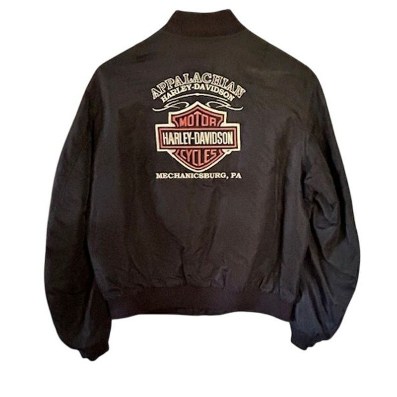 Harley Davidson Harley-Davidson Appalachian Dealer Bomber Jacket XL Size US XL / EU 56 / 4 - 4 Thumbnail