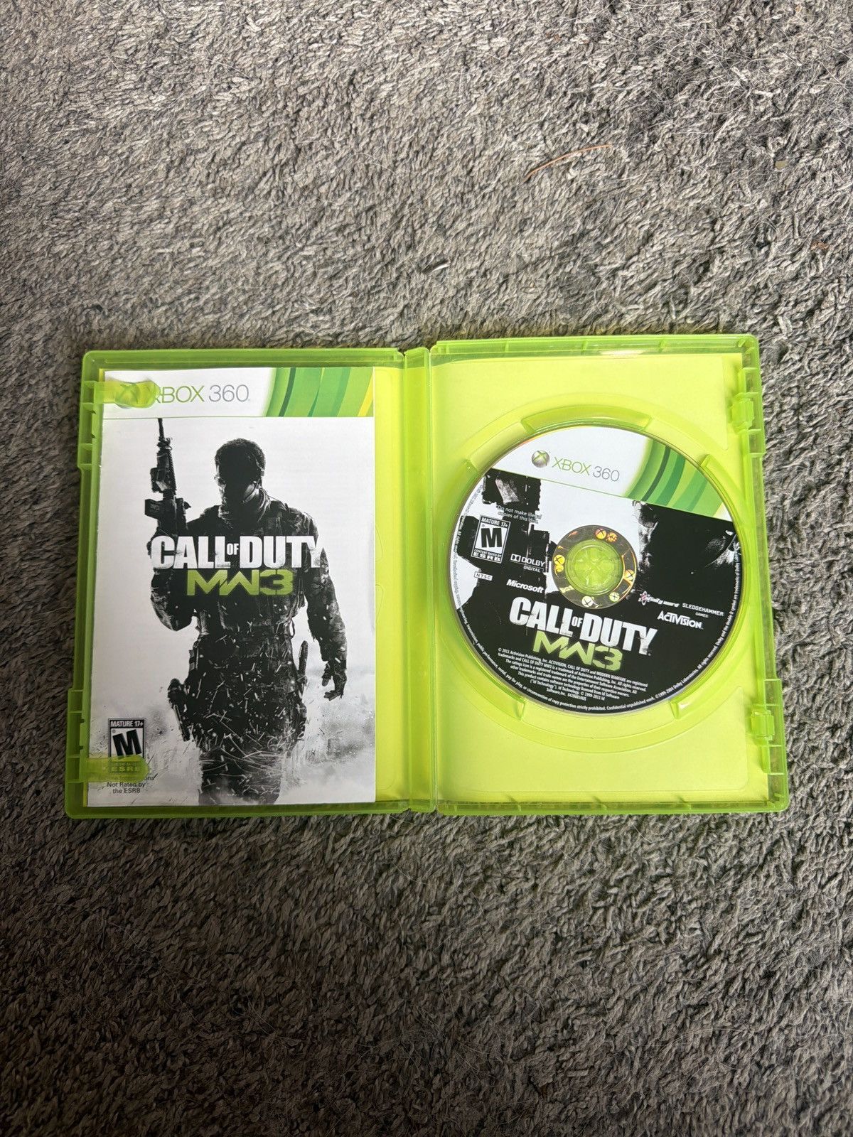 Microsoft Call Of Duty MW3 (2011, Xbox 360) Size ONE SIZE - 4 Thumbnail