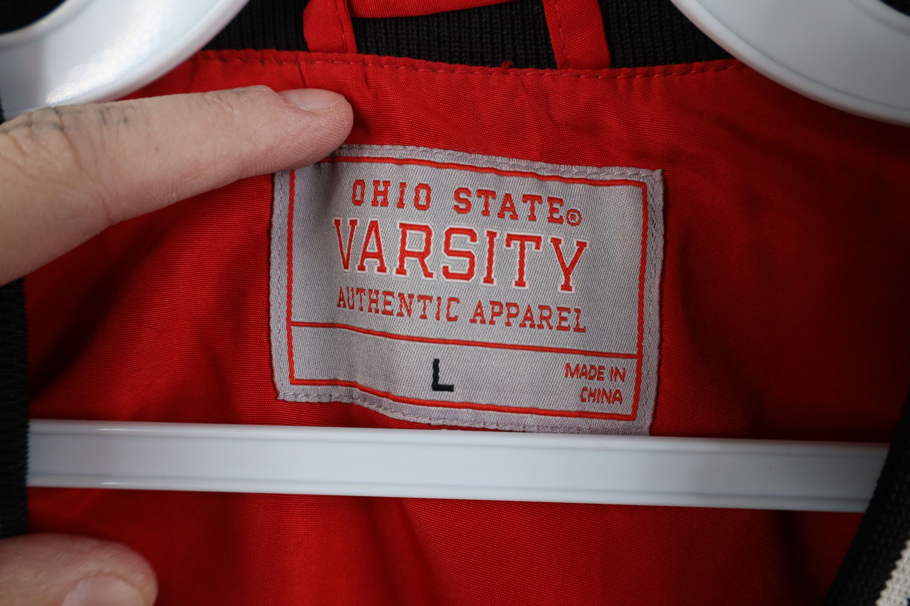 Vintage Vintage 90s Y2K Ohio State University Windbreaker Jacket Size US L / EU 52-54 / 3 - 8 Thumbnail