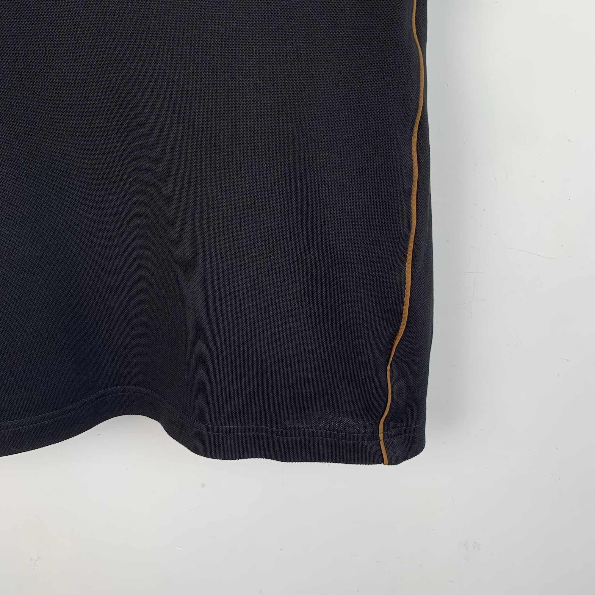 Prada Prada Mens Black Cotton Crewneck T-Shirt With Multicolor Col Size US S / EU 44-46 / 1 - 4 Thumbnail