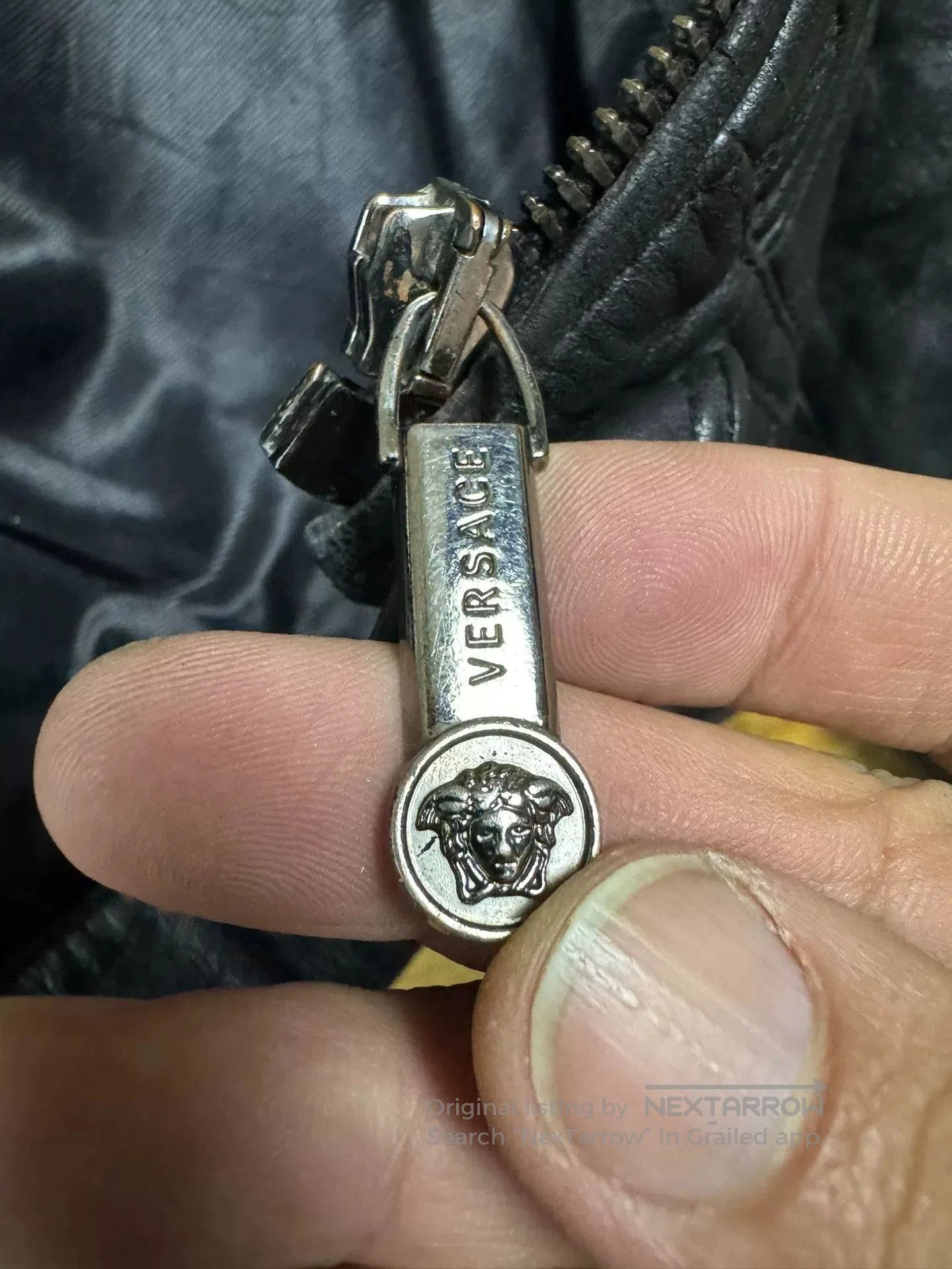 Versace Versace Limited Edition Leather Jacket. Size US M / EU 48-50 / 2 - 7 Thumbnail