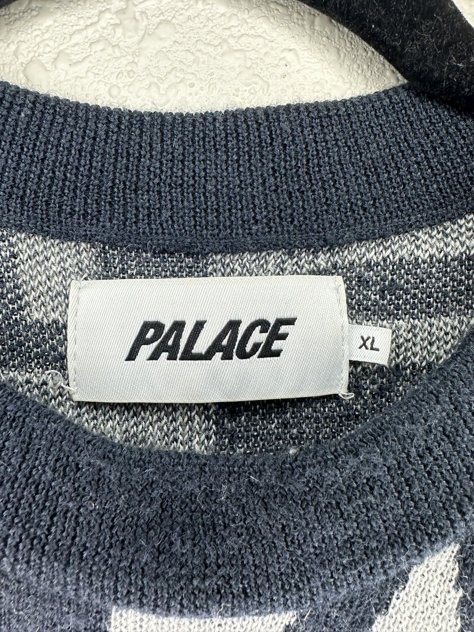 Palace Palace FW2016 Check-It Knit Black/Grey Size US XL / EU 56 / 4 - 3 Thumbnail