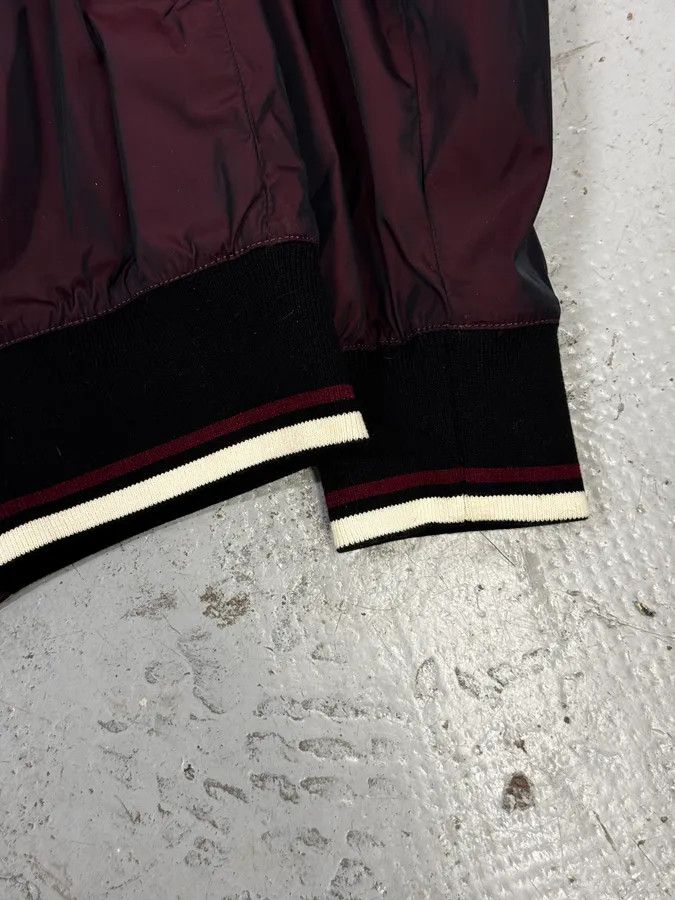 Prada 2010s Prada Bordeaux Nylon Bomber Jacket Size US S / EU 44-46 / 1 - 10 Thumbnail
