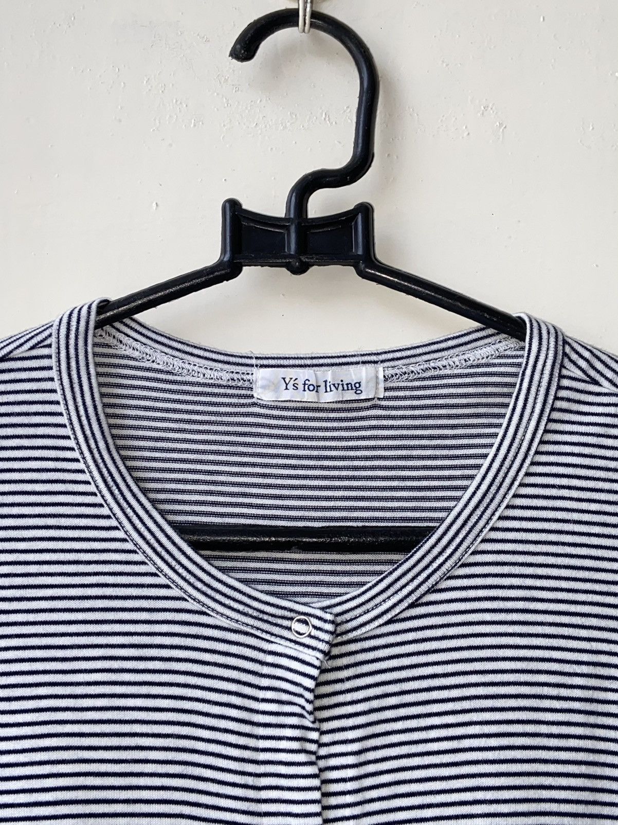 Y's × Yohji Yamamoto Y’S FOR LIVING Striped Long Cardigan Size US S / EU 44-46 / 1 - 5 Thumbnail
