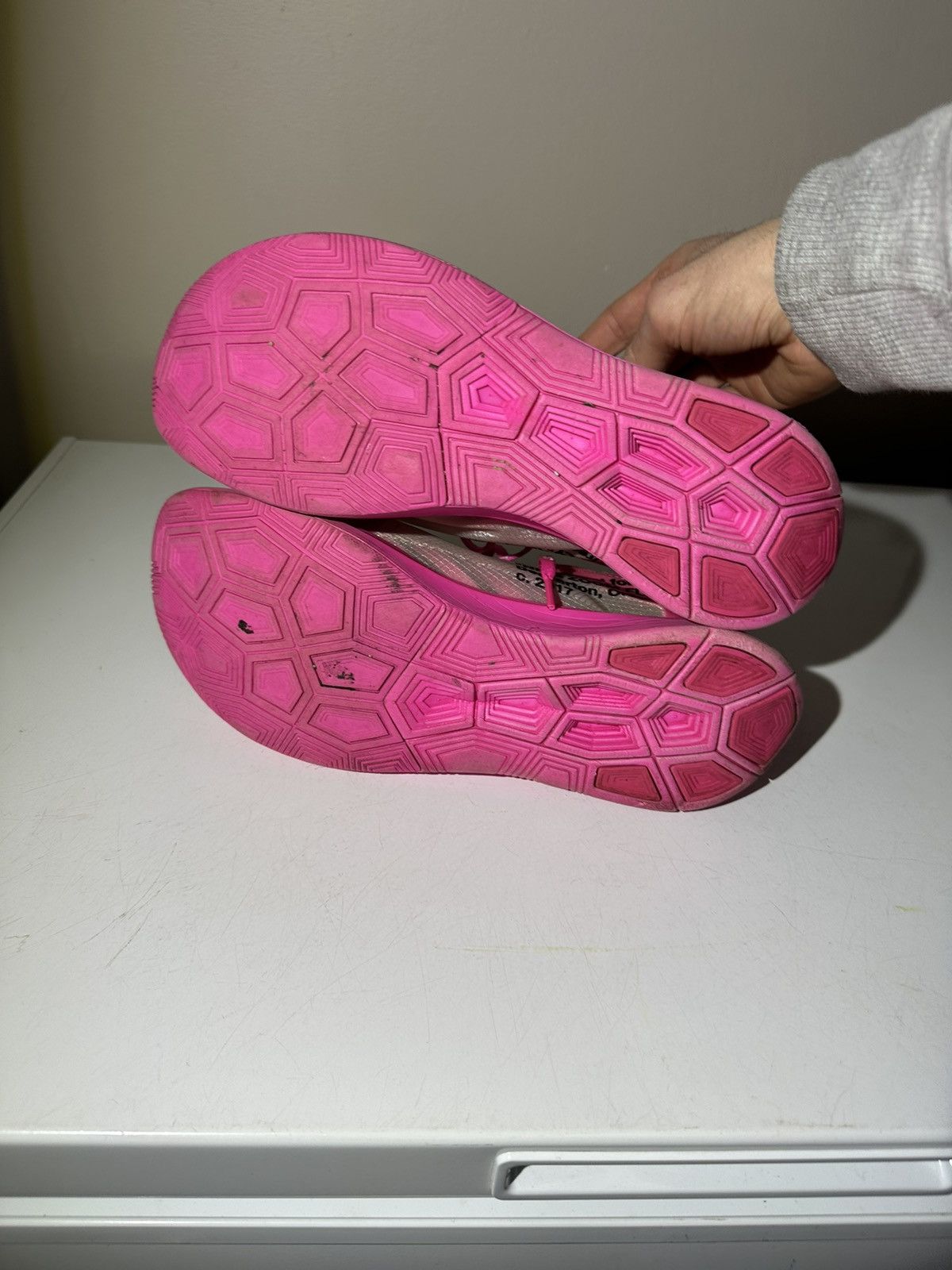 Nike × Off-White Nike x OFF WHITE Zoom Fly Pink Size US 9.5 / EU 42-43 - 9 Thumbnail