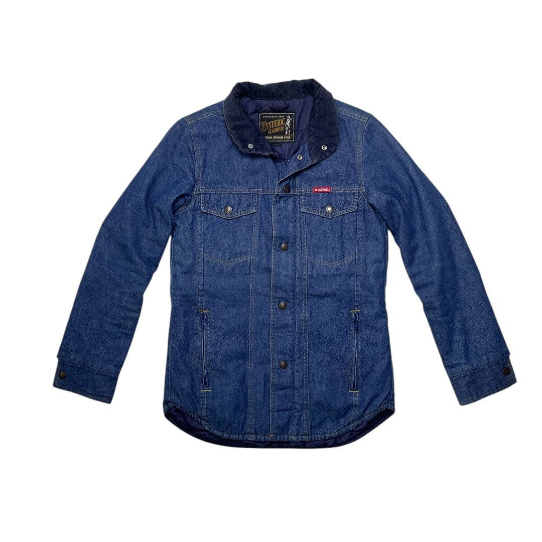 Hysteric Glamour Hysteric Glamour Blue Denim Jacket Size US S / EU 44-46 / 1 - 1 Thumbnail