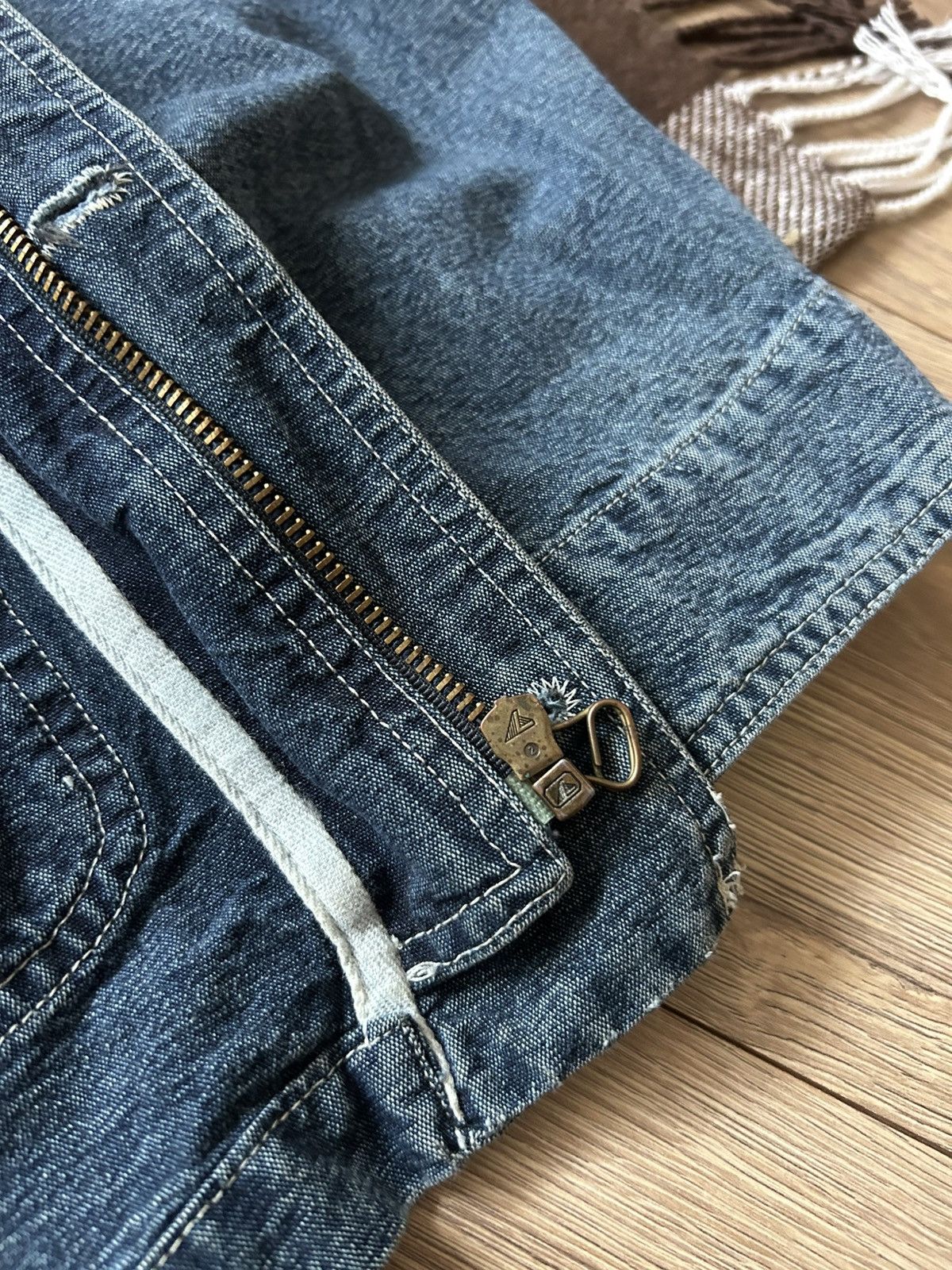 POP84 × Vintage Vintage Pop EightyFour marine denim 90s jacket very rare Size US M / EU 48-50 / 2 - 6 Thumbnail