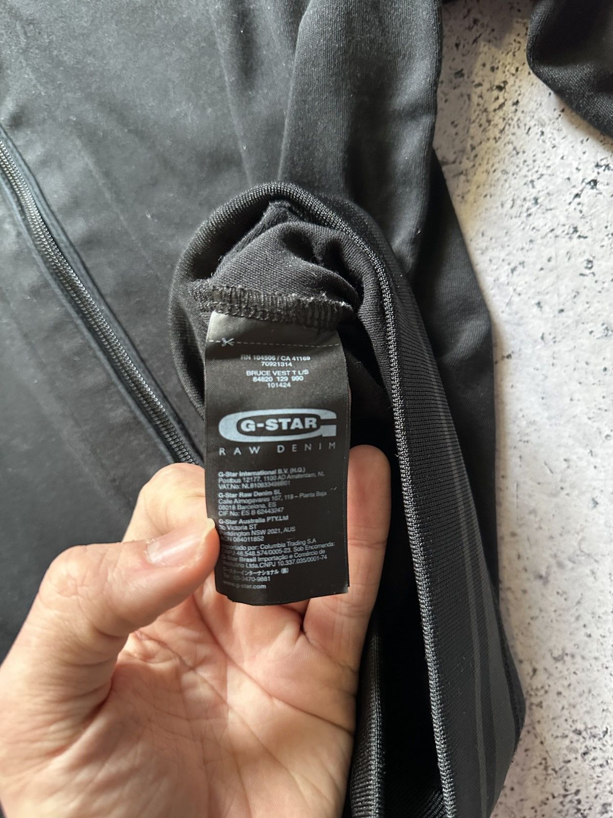G-Star × Vintage Vintage G-Star Raw Track Jacket Black Mini Logo Y2K USA Size US XL / EU 56 / 4 - 7 Thumbnail