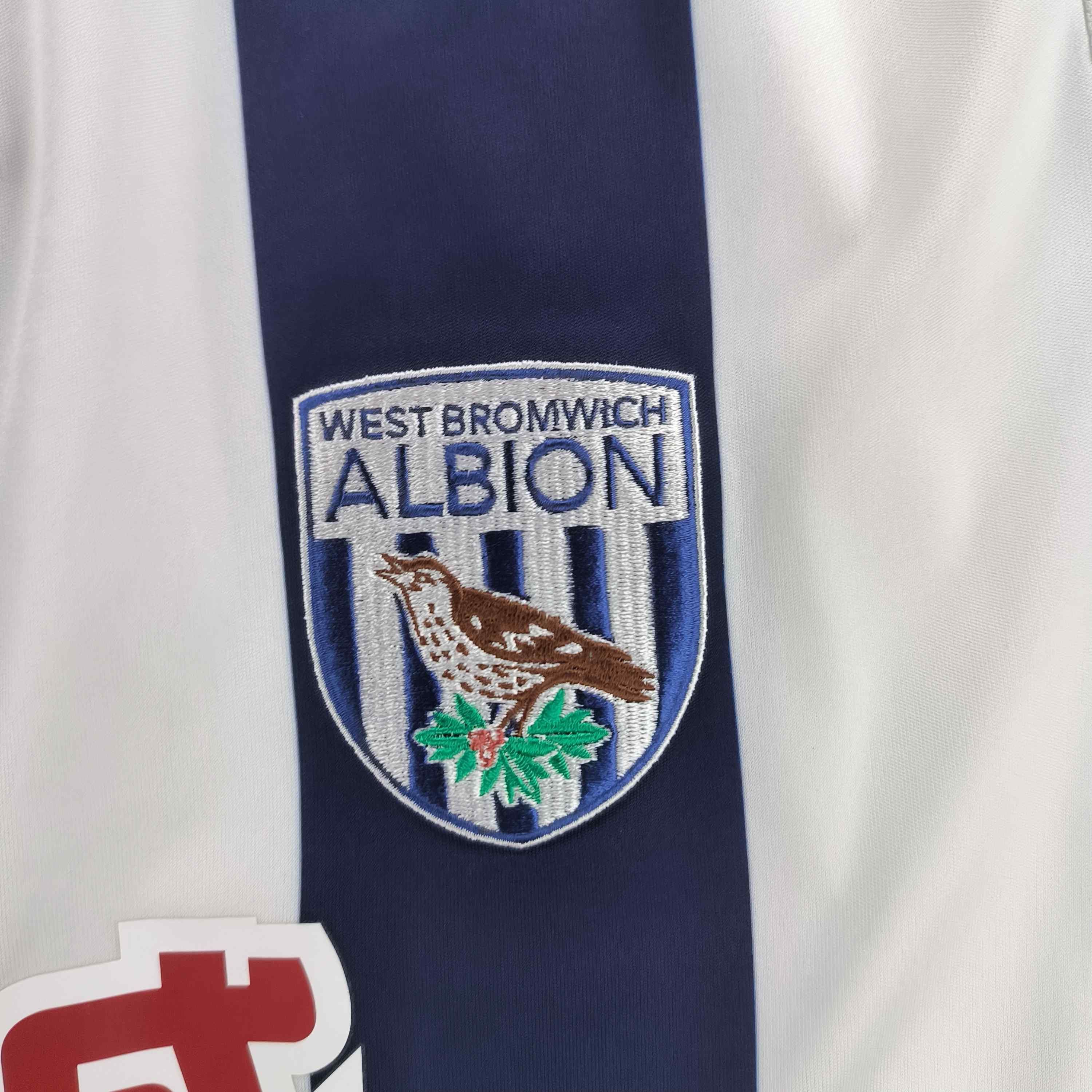Adidas West Bromwich Albion 2015-16 Adidas home football jersey XXL Size US XXL / EU 58 / 5 - 4 Thumbnail