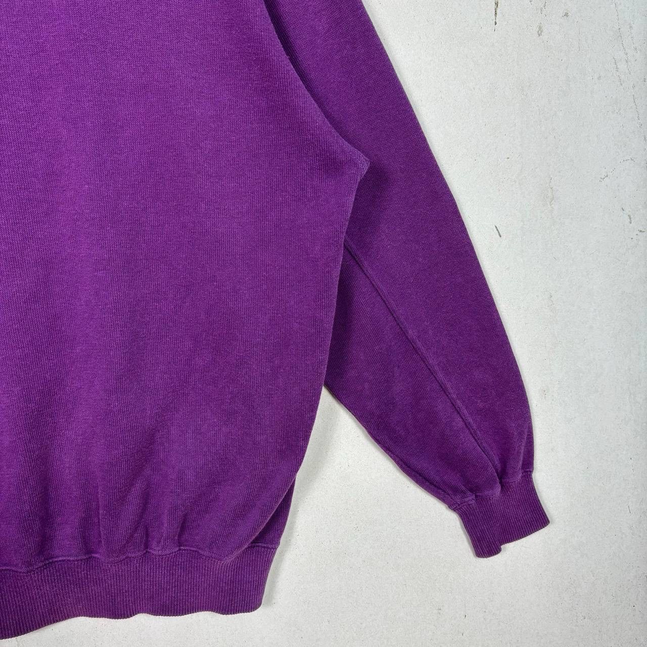 Kenzo Vintage KENZO GOLF Purple Embroidered Big Logo Sweatshirt M Size US M / EU 48-50 / 2 - 8 Thumbnail